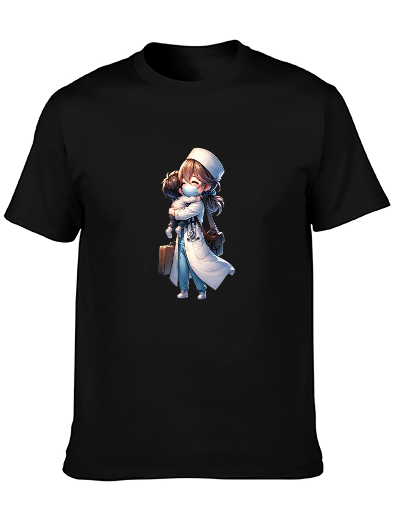 Nurse Hug Graphic T-Shirt