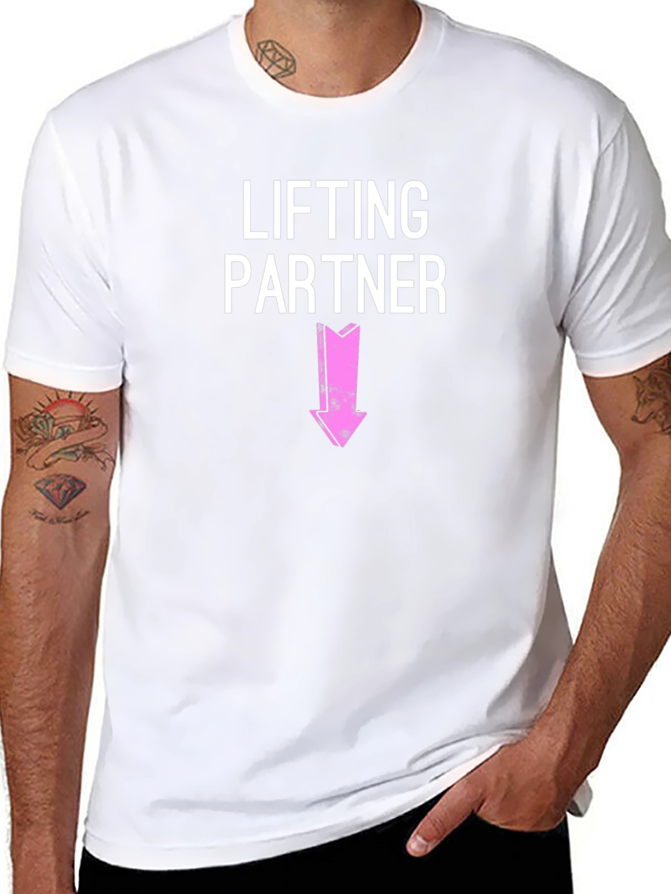 Lifting Partner Funny Graphic T-Shirt