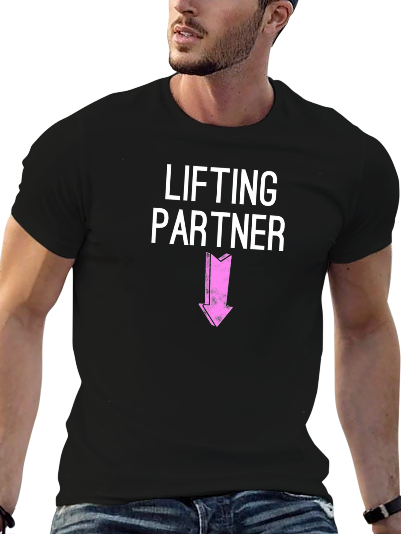 Lifting Partner Funny Graphic T-Shirt