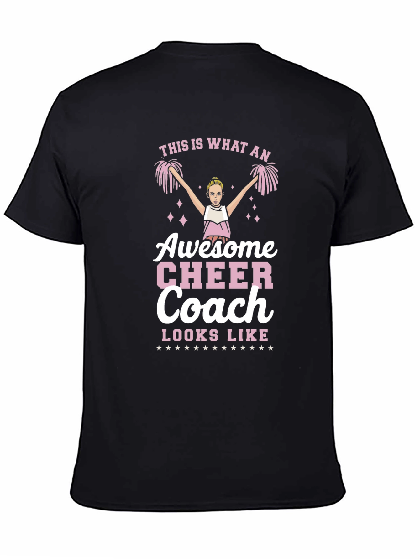 Awesome Cheer Coach T-Shirt - Cheerleading Gift