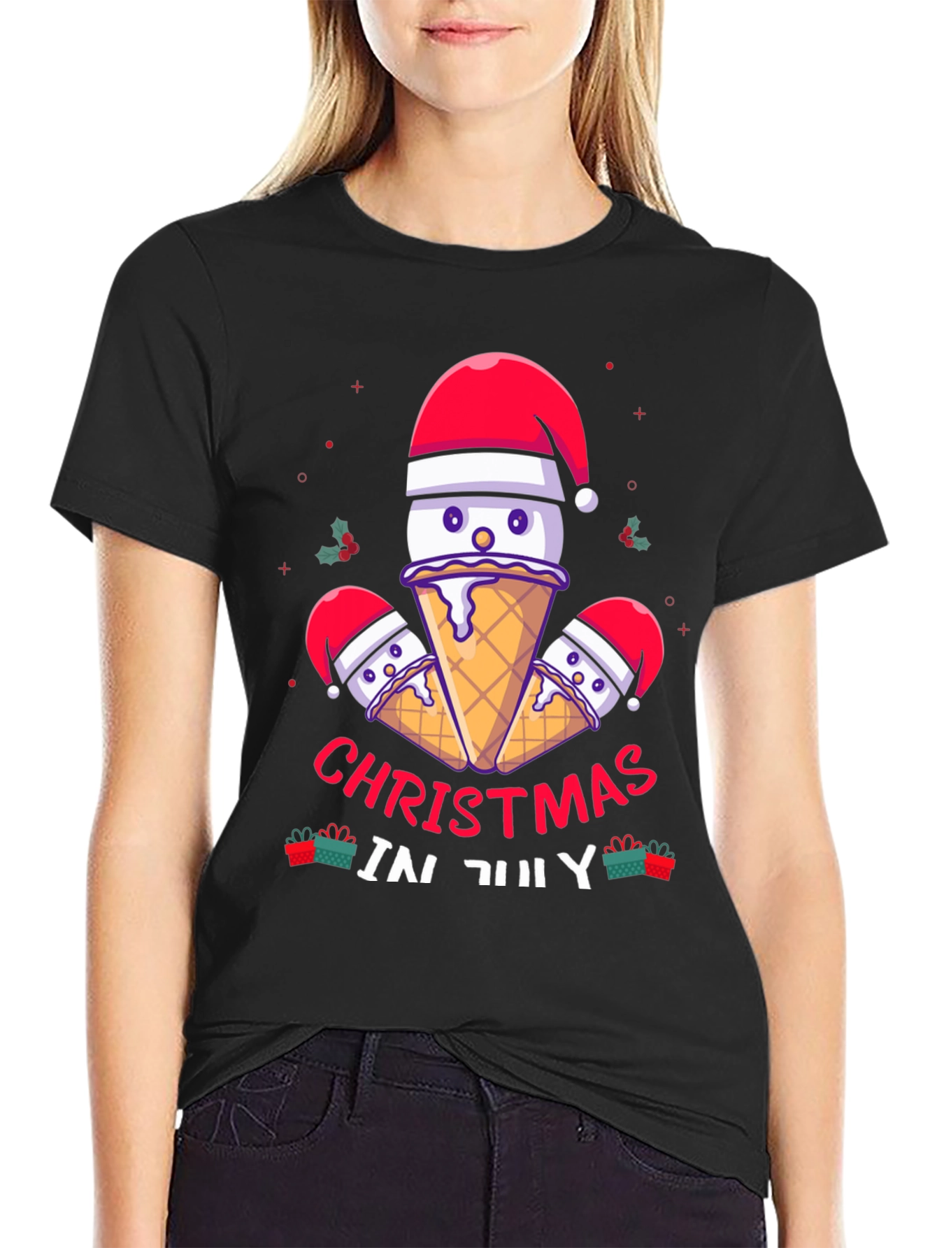 Christmas In July Graphic T-Shirt