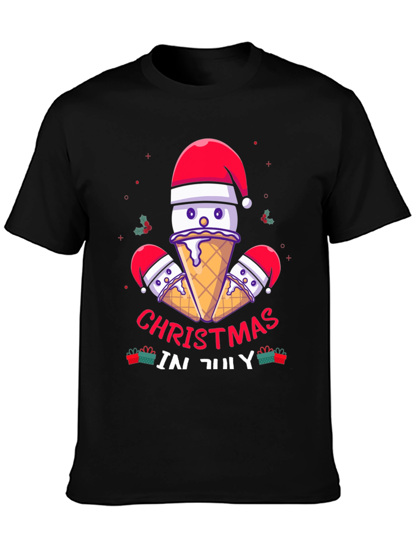 Christmas In July Graphic T-Shirt