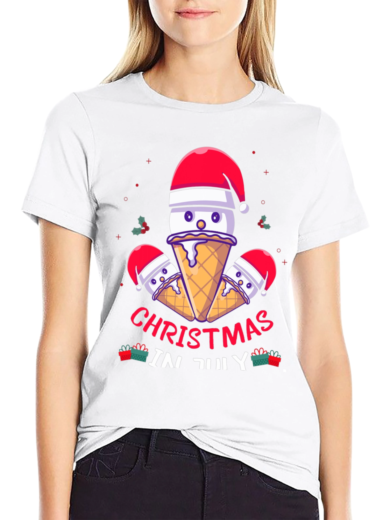 Christmas In July Graphic T-Shirt