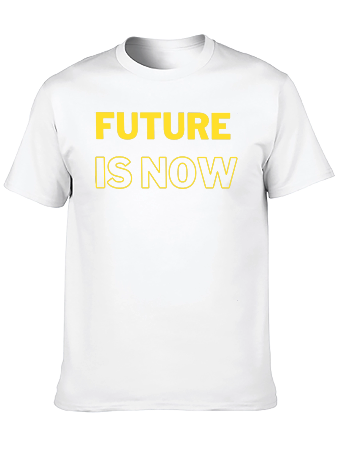 Future Is Now Black T-Shirt