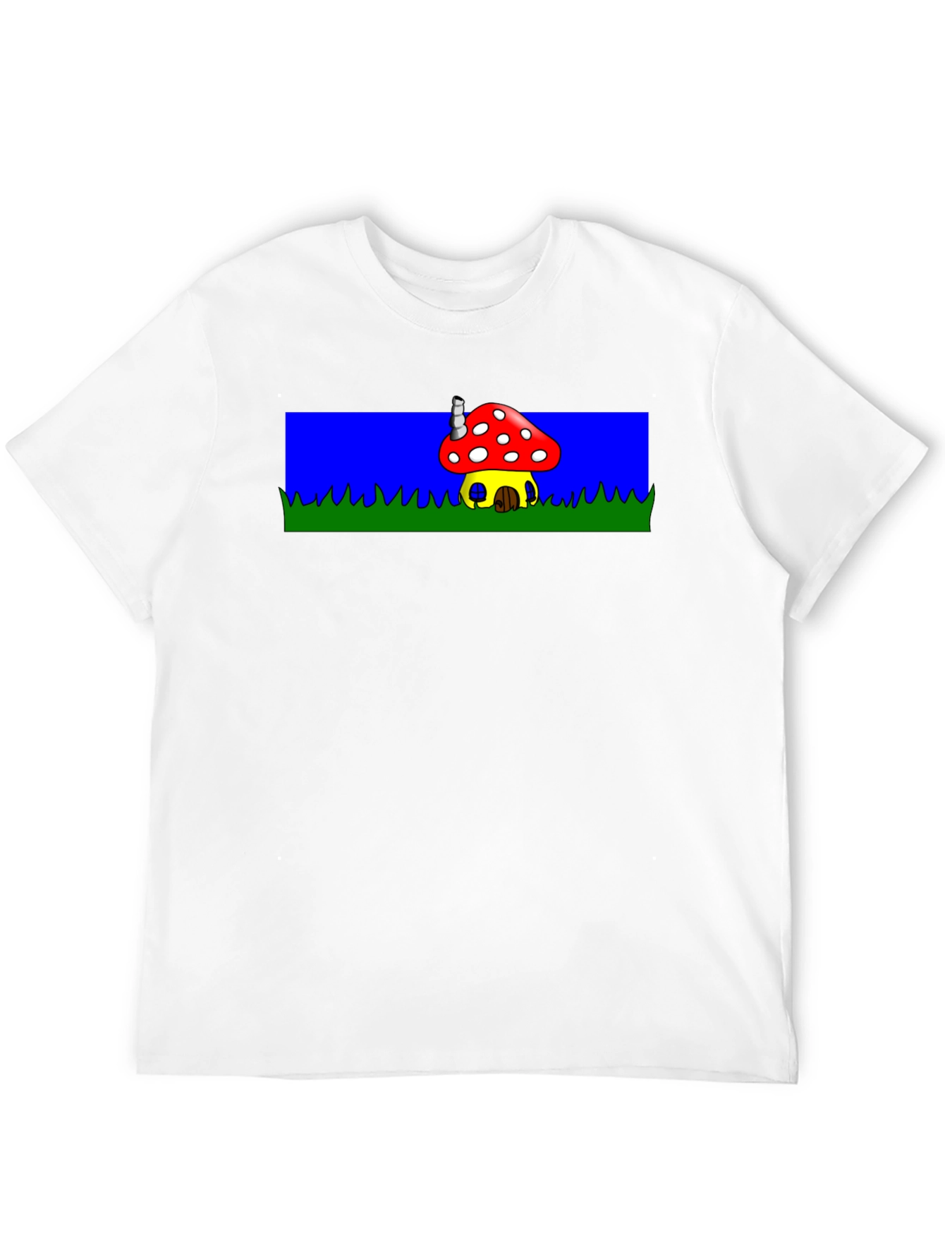 Mushroom House Graphic Tee - Fun & Unique!