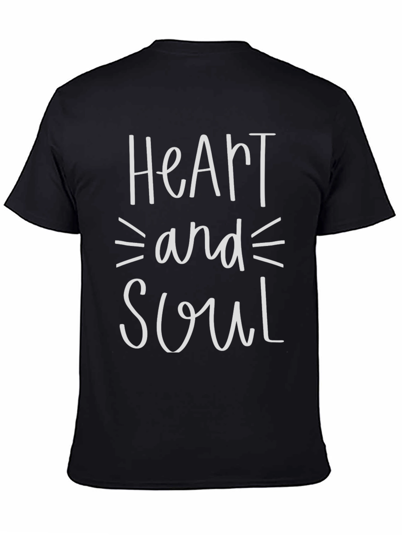 Heart and Soul Graphic Tee - Stylish Unisex T-Shirt