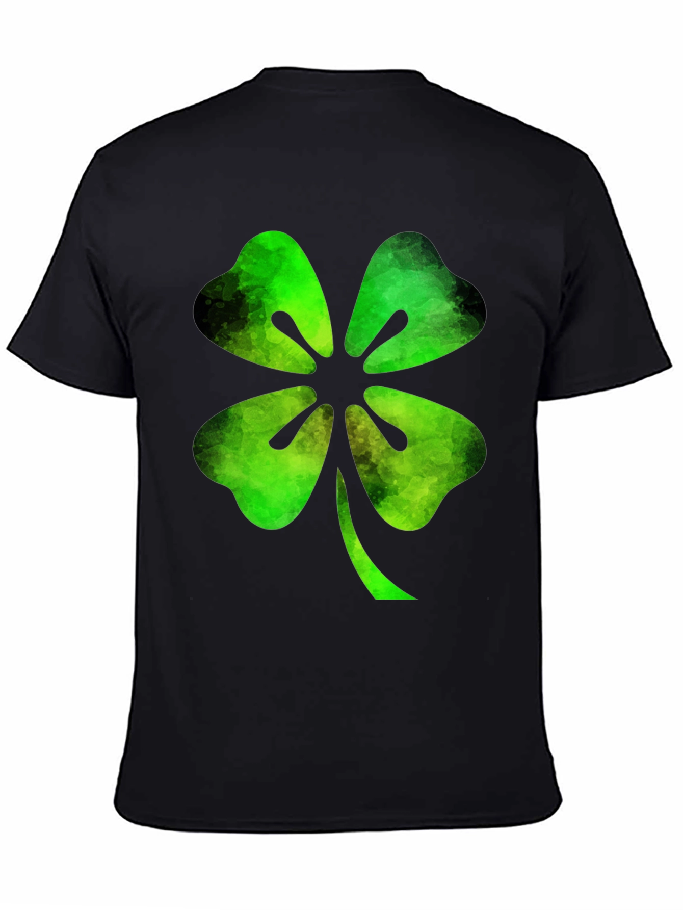 Lucky Four Leaf Clover Graphic T-Shirt