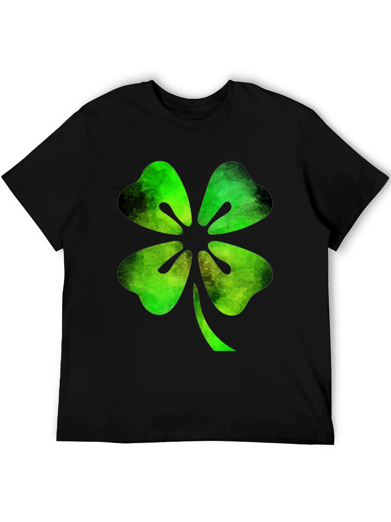 Lucky Four Leaf Clover Graphic T-Shirt
