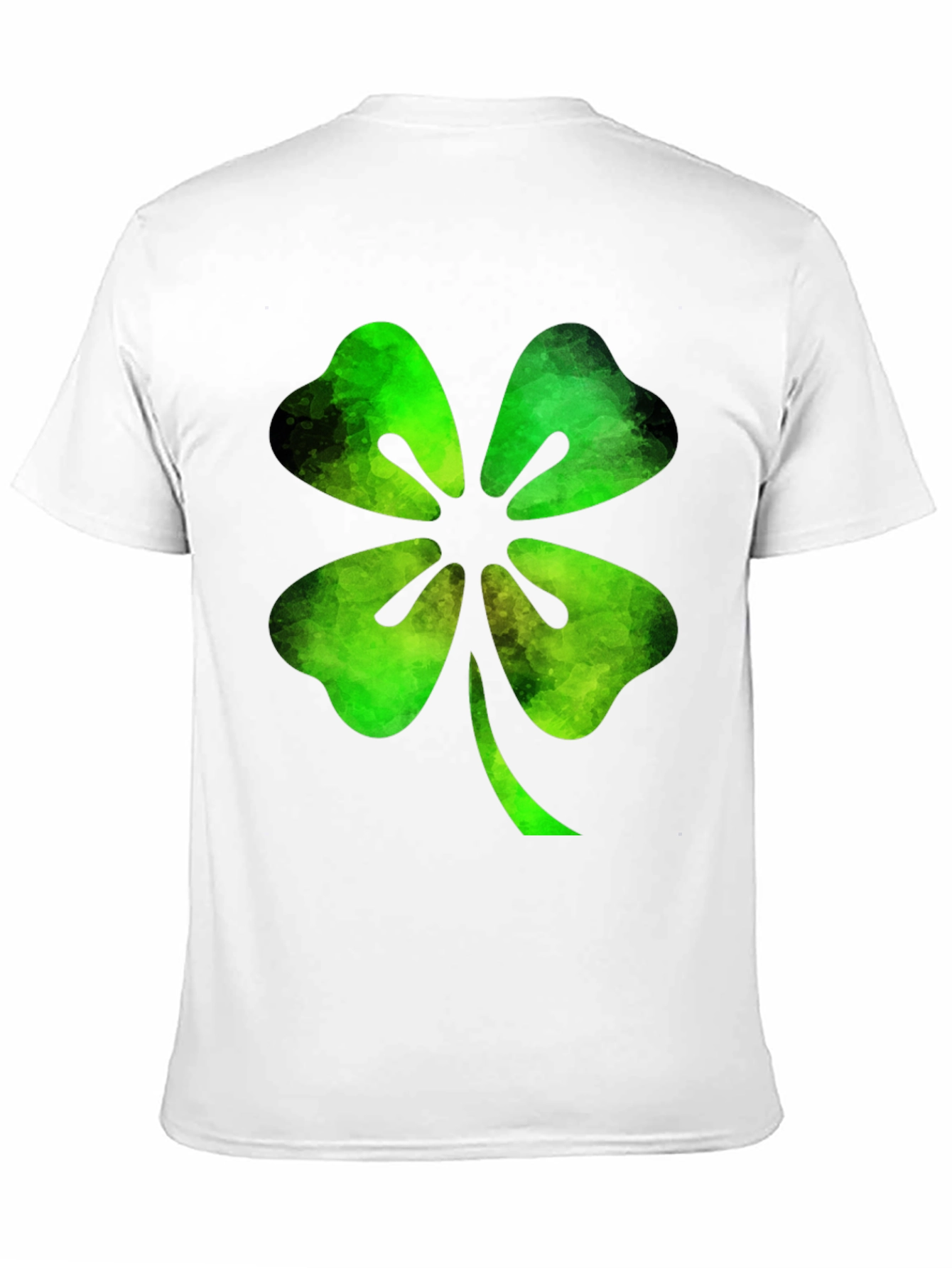 Lucky Four Leaf Clover Graphic T-Shirt