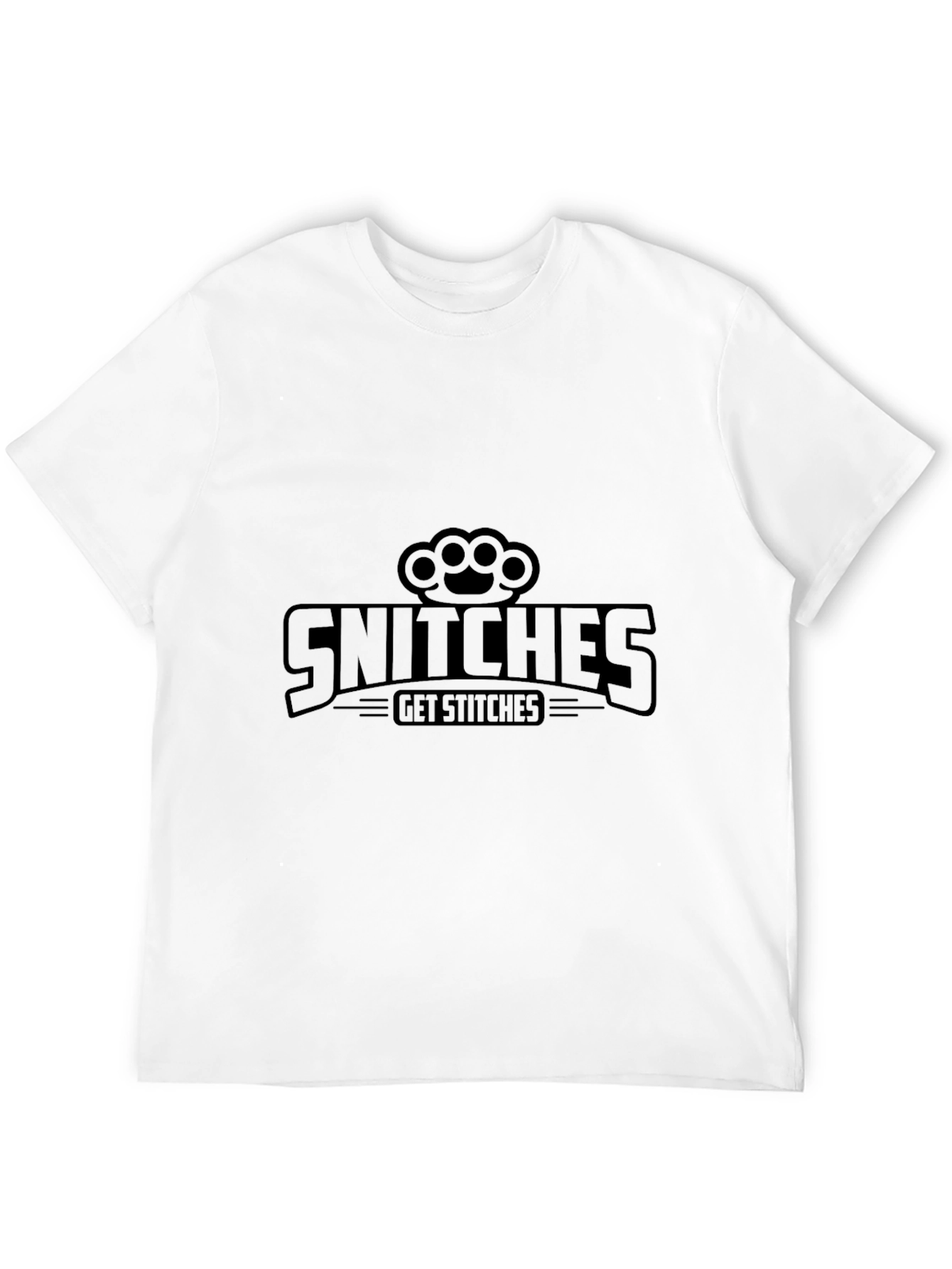 Snitches Get Stitches Graphic Tee