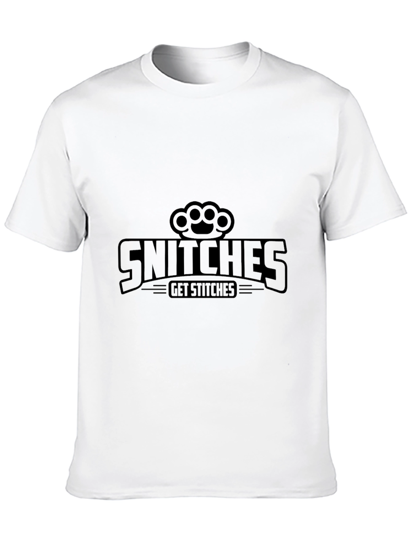 Snitches Get Stitches Graphic Tee