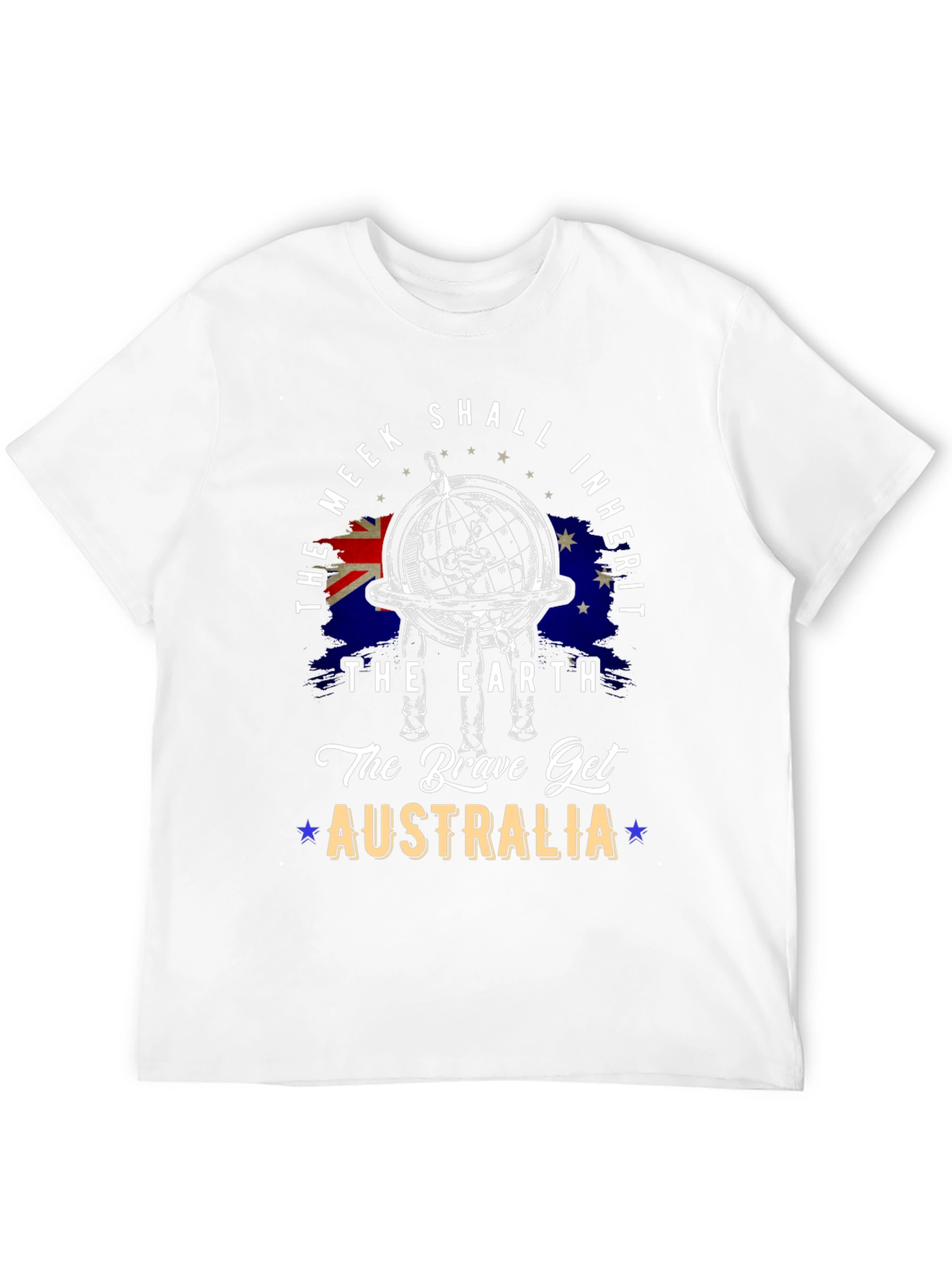 The Meek Shall Inherit Australia Graphic T-Shirt
