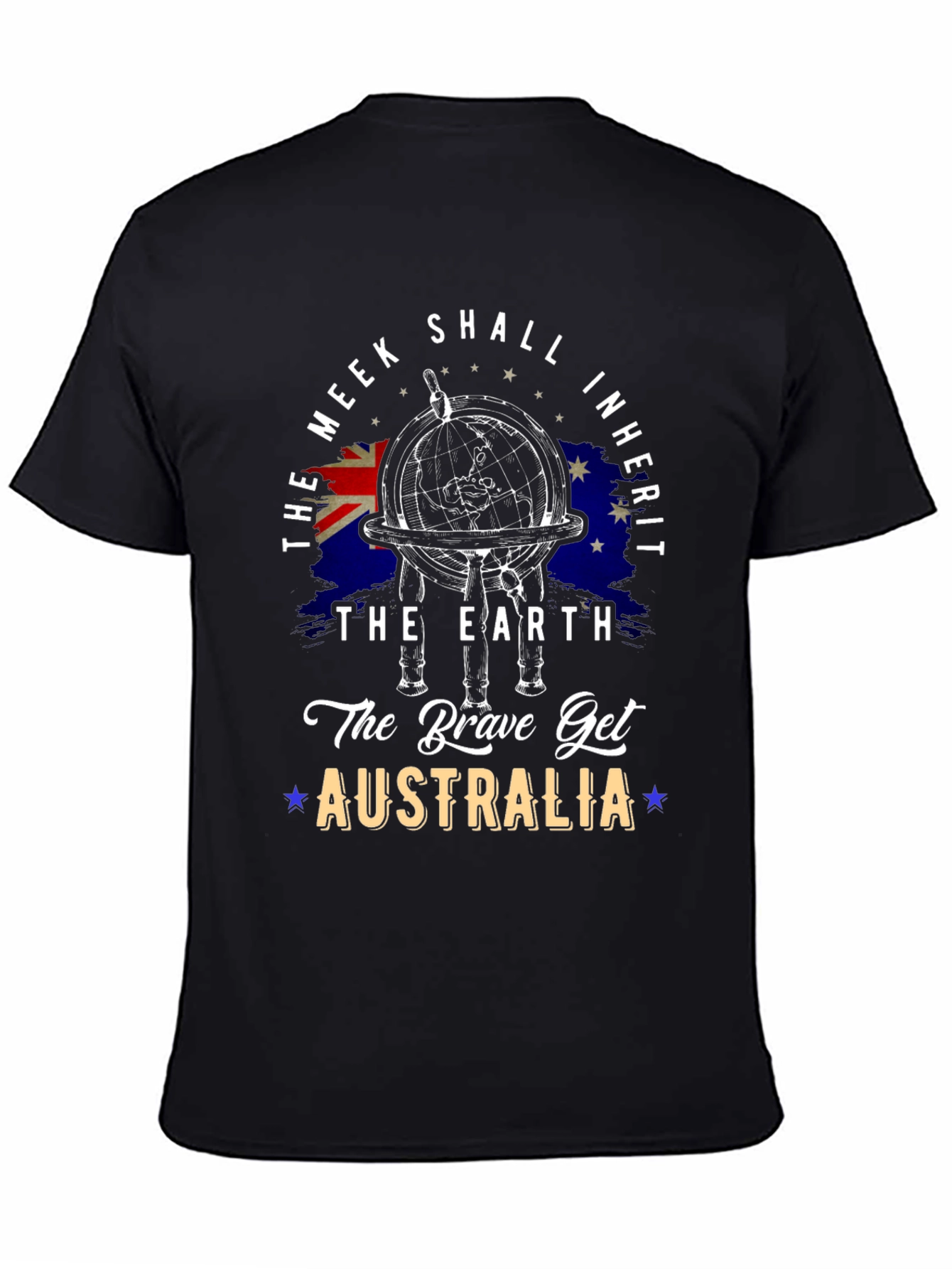 The Meek Shall Inherit Australia Graphic T-Shirt