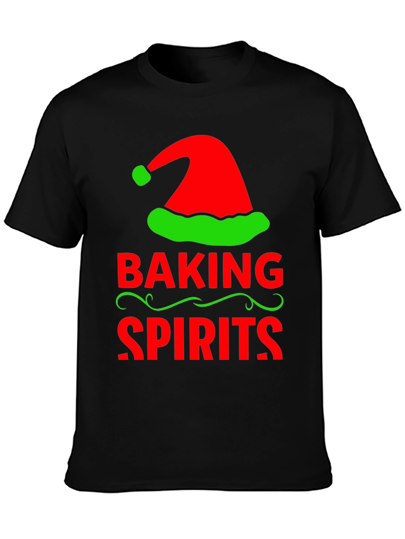 Baking Spirits Christmas Graphic Tee