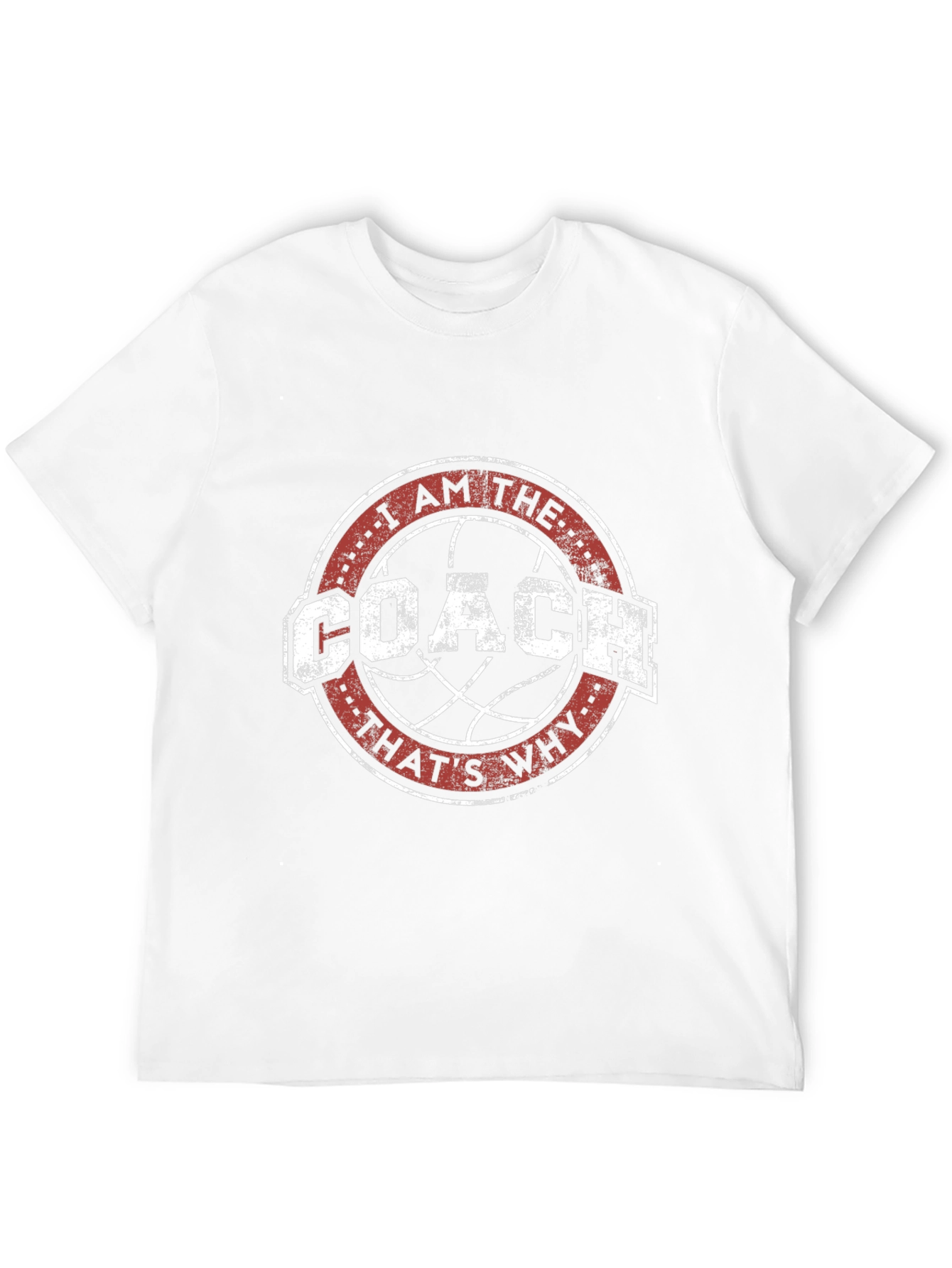 I AM THE COACH T-Shirt Basketball Fan Tee