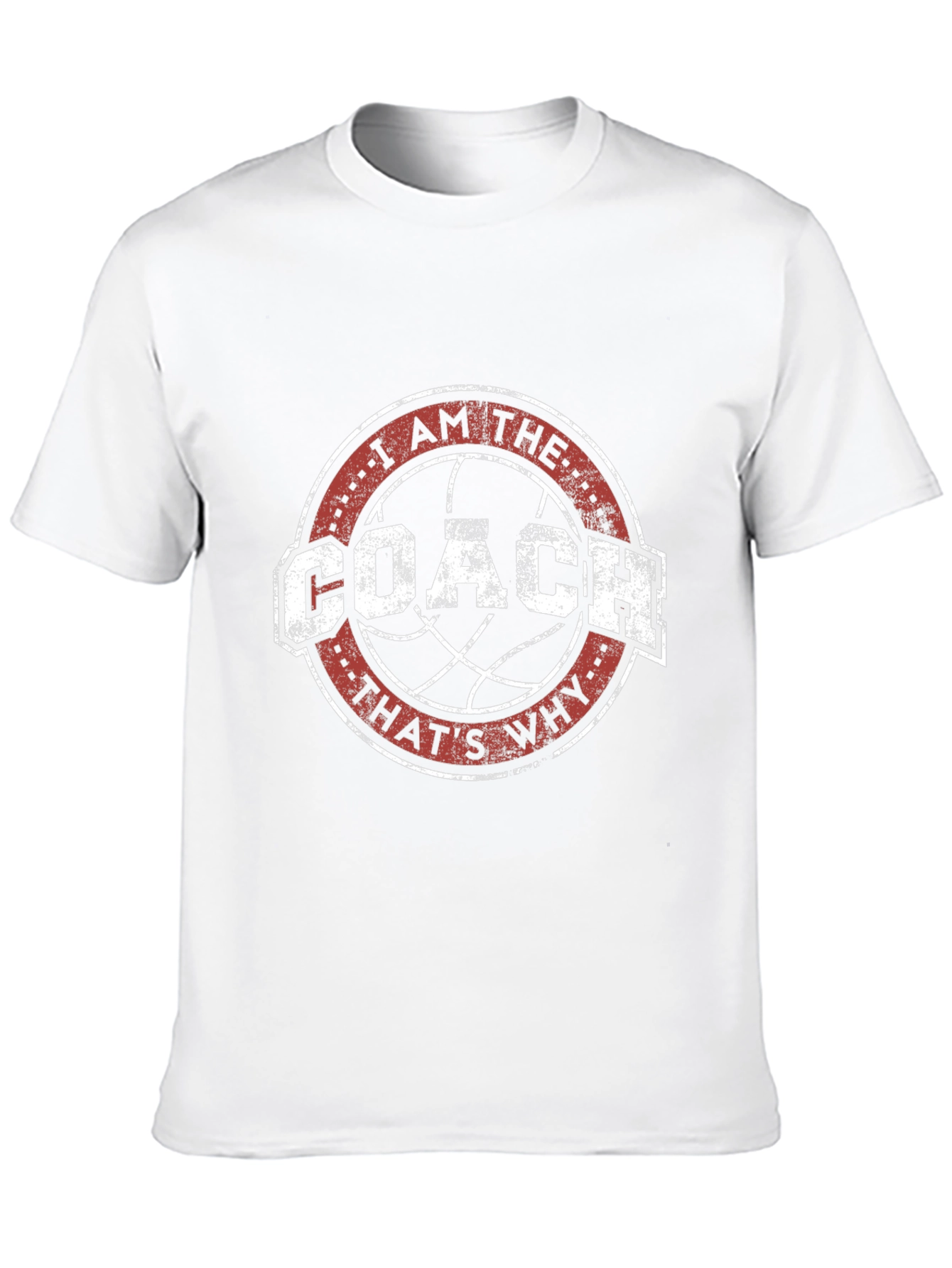 I AM THE COACH T-Shirt Basketball Fan Tee