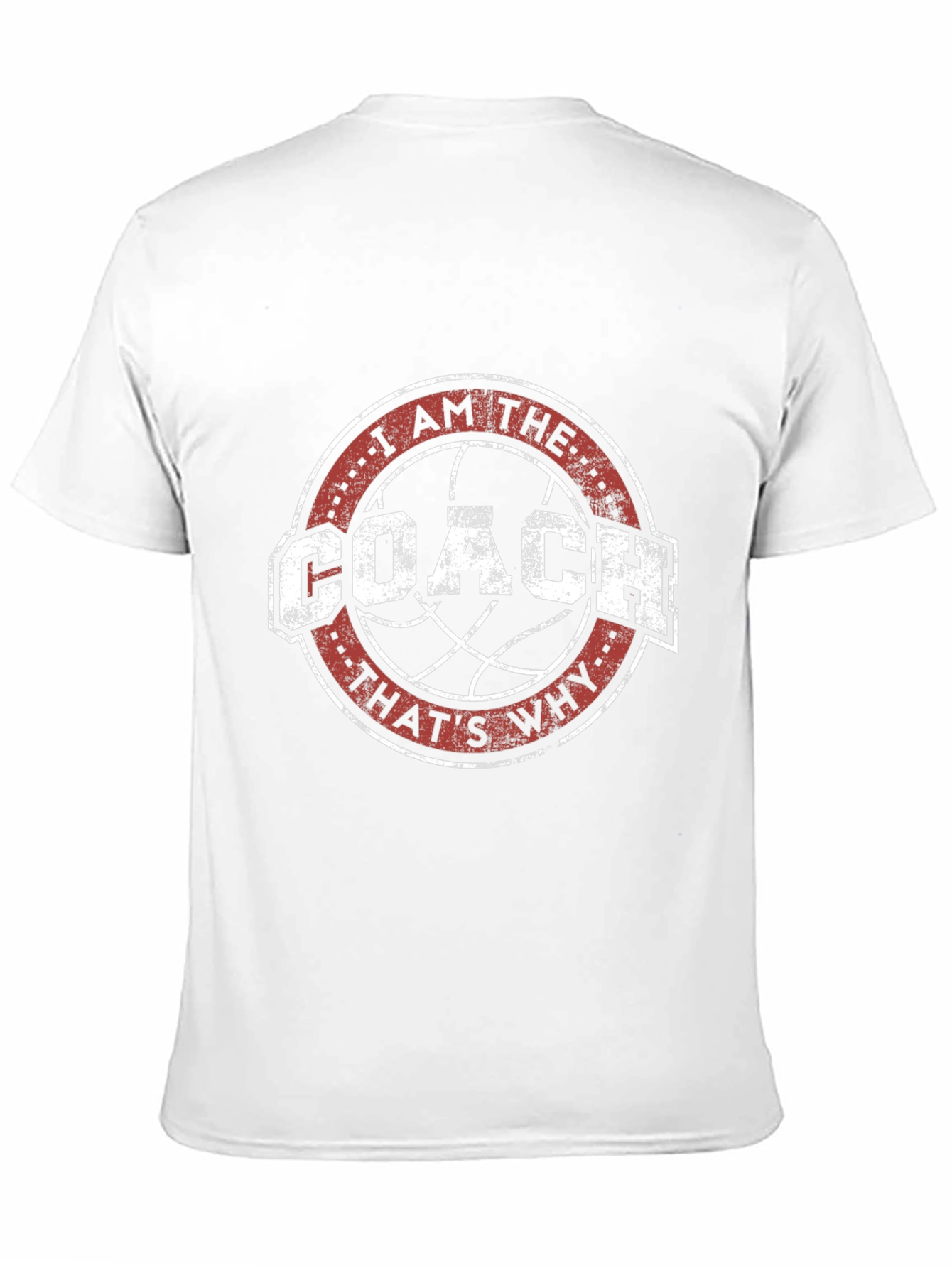 I AM THE COACH T-Shirt Basketball Fan Tee