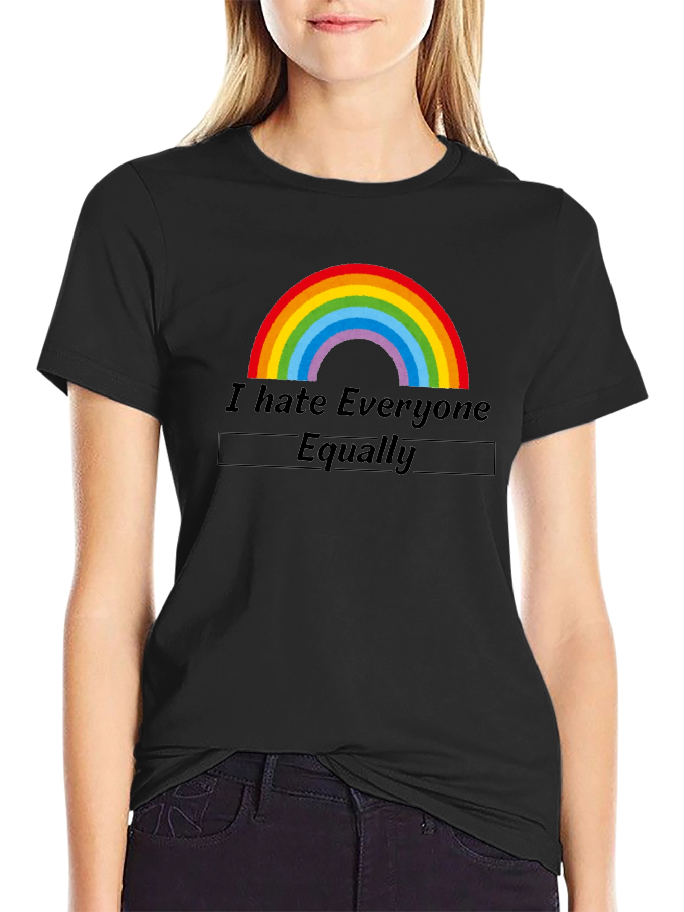 I Hate Everyone Equally Graphic Tee
