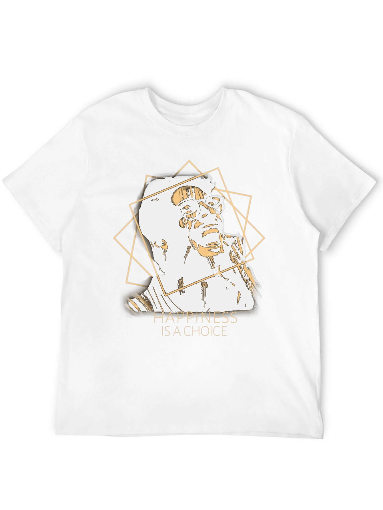 Happiness Choice Graphic Tee - Menswear