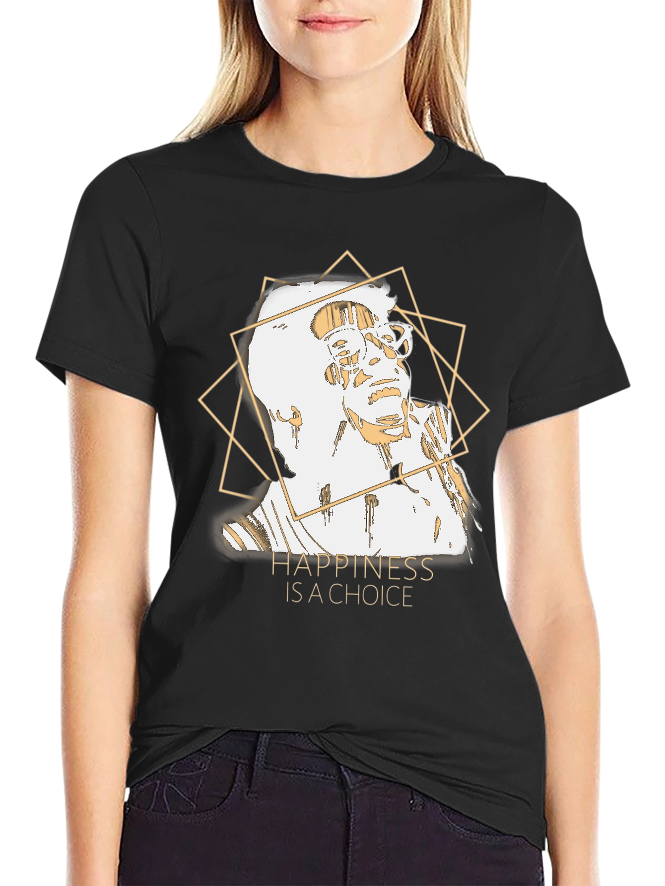 Happiness Choice Graphic Tee - Menswear