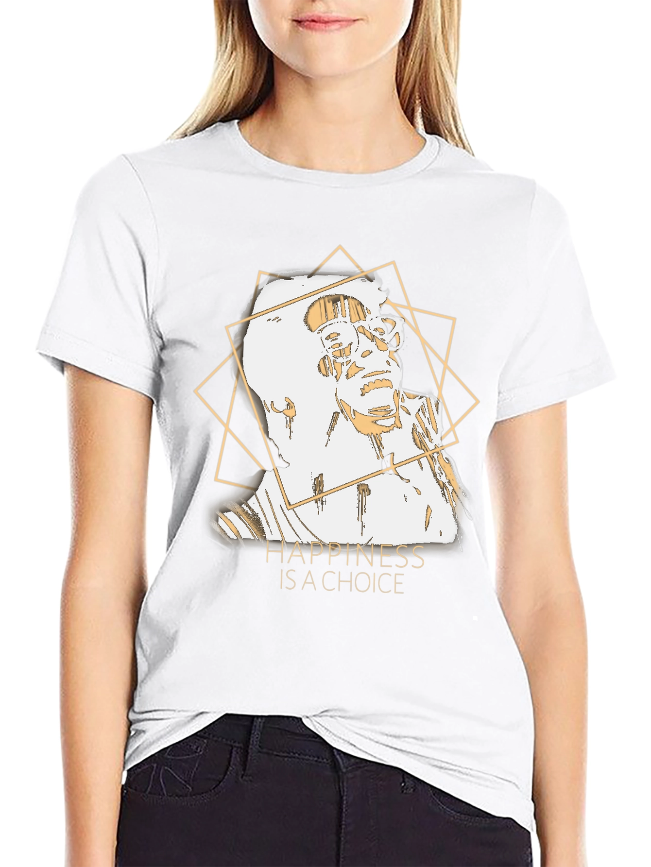 Happiness Choice Graphic Tee - Menswear