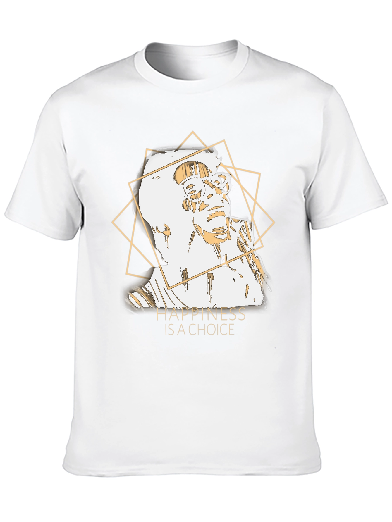 Happiness Choice Graphic Tee - Menswear