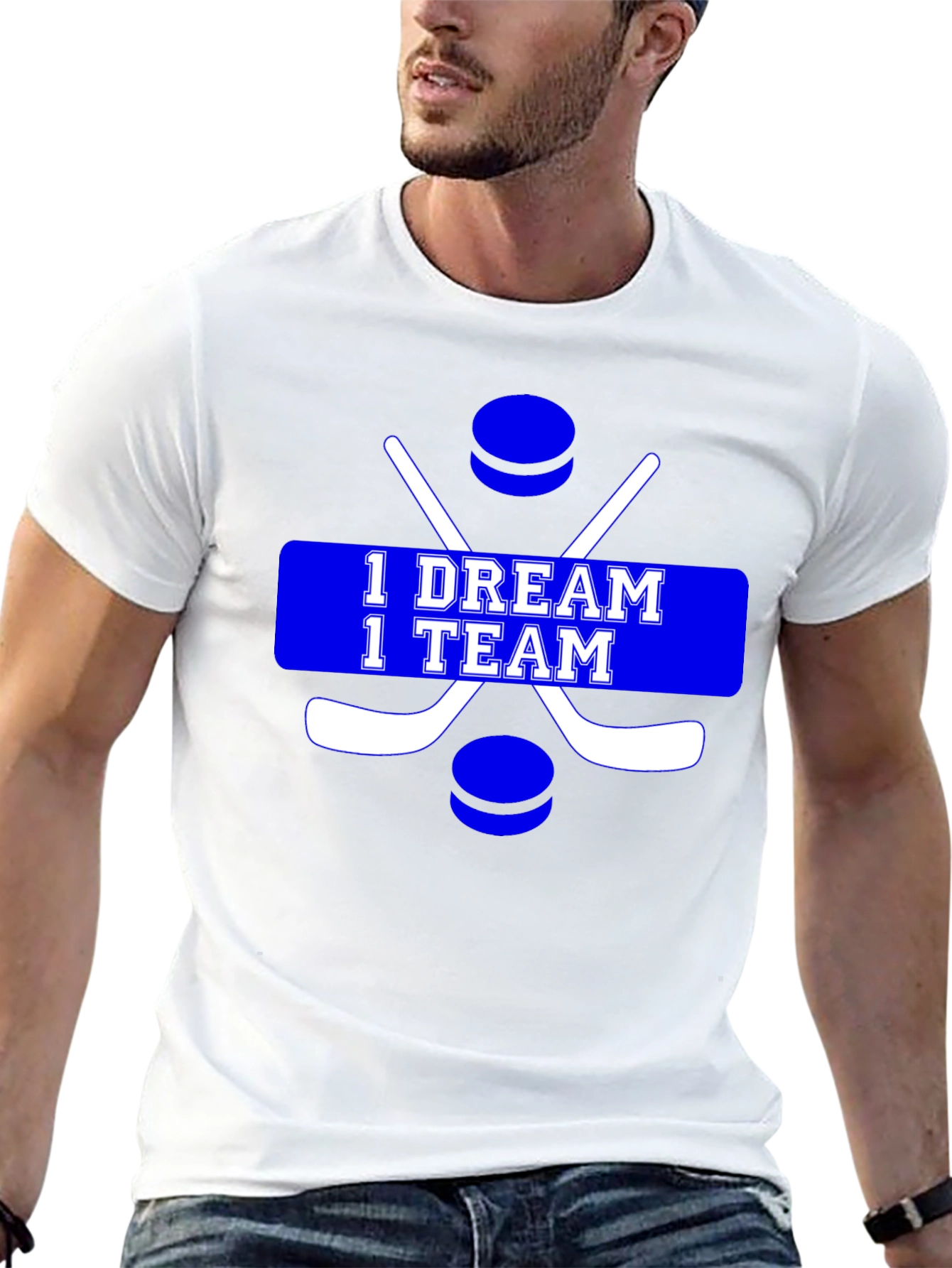 1 Dream 1 Team Hockey T-Shirt