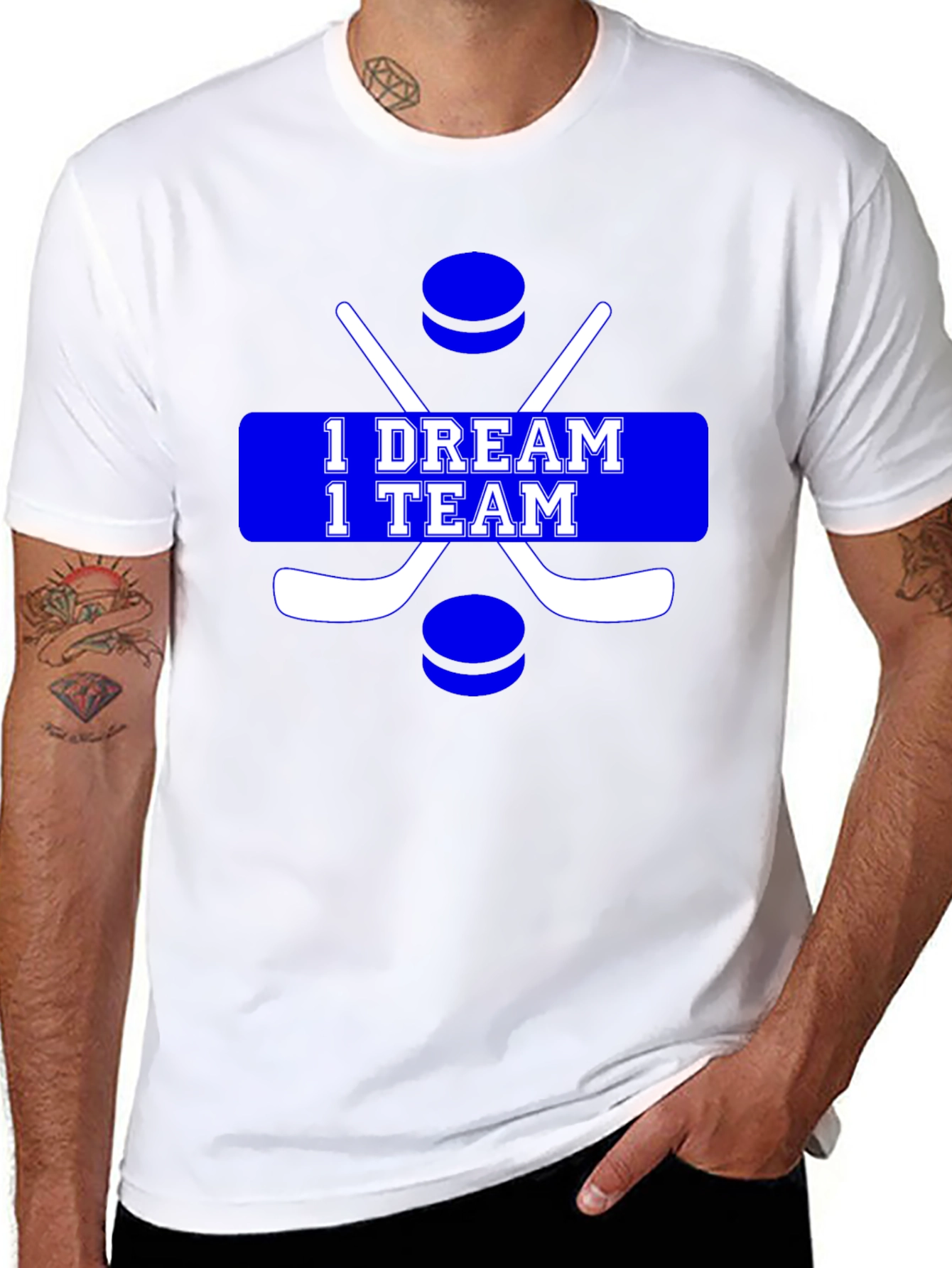 1 Dream 1 Team Hockey T-Shirt