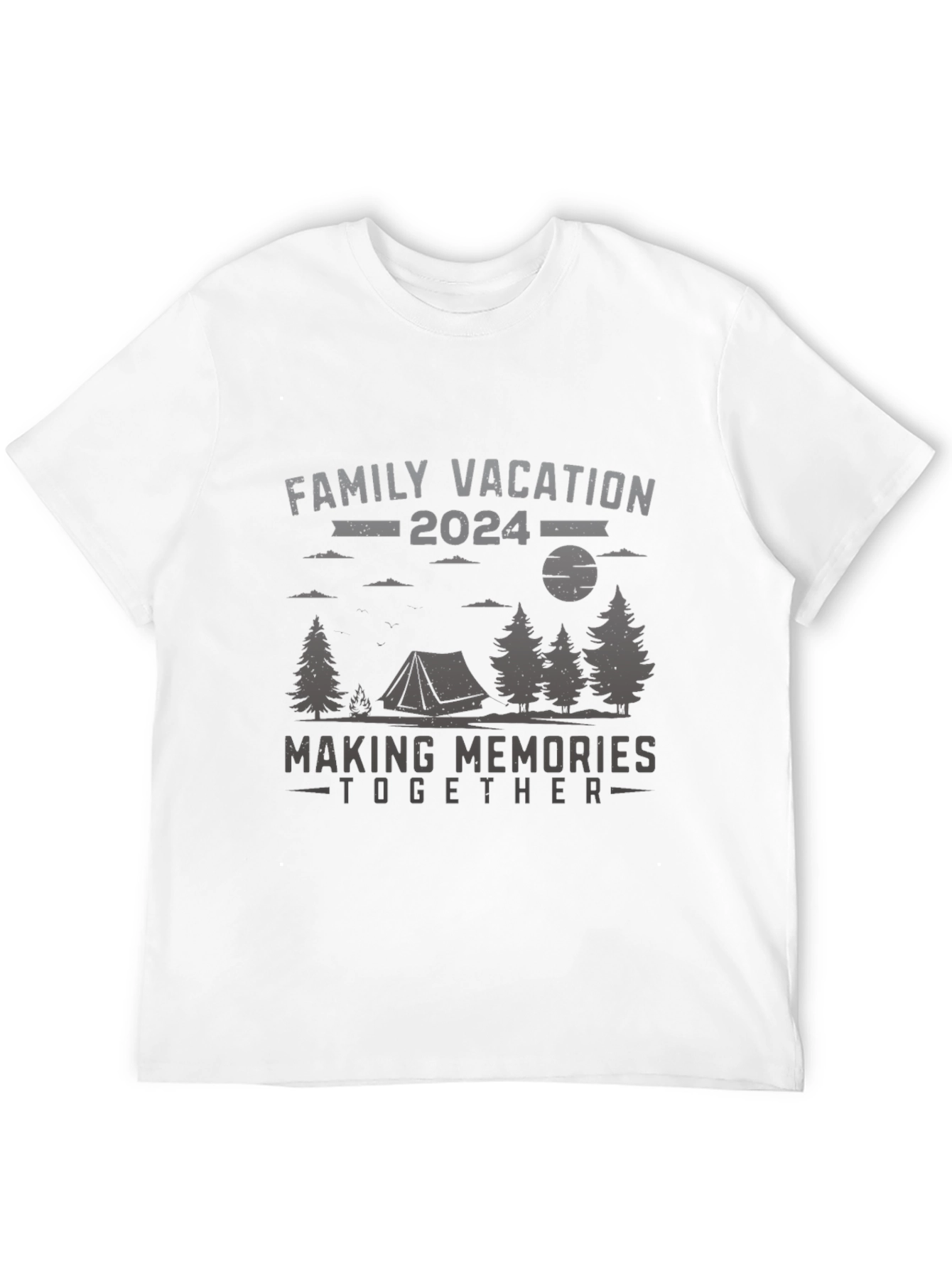 Family Vacation 2024 Camping Trip T-Shirt