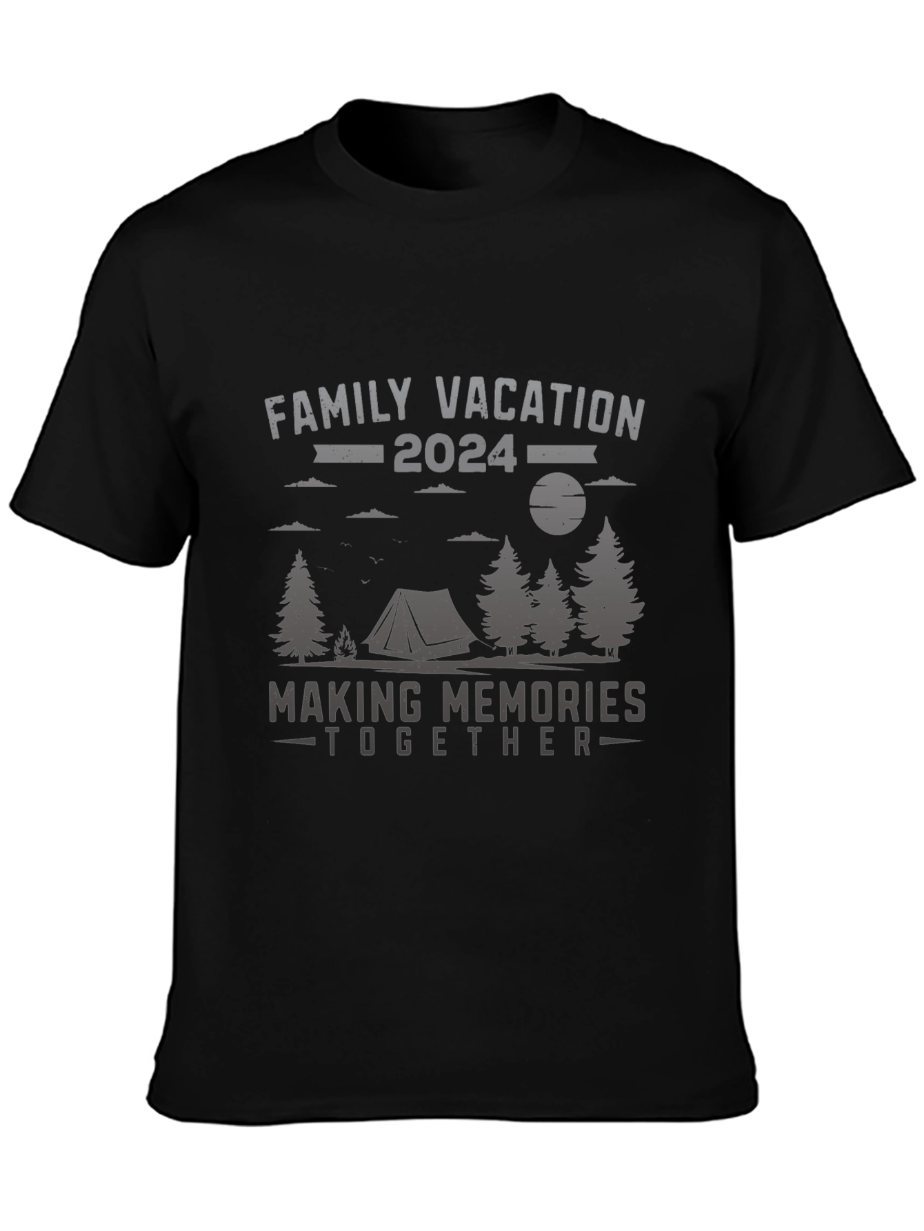 Family Vacation 2024 Camping Trip T-Shirt