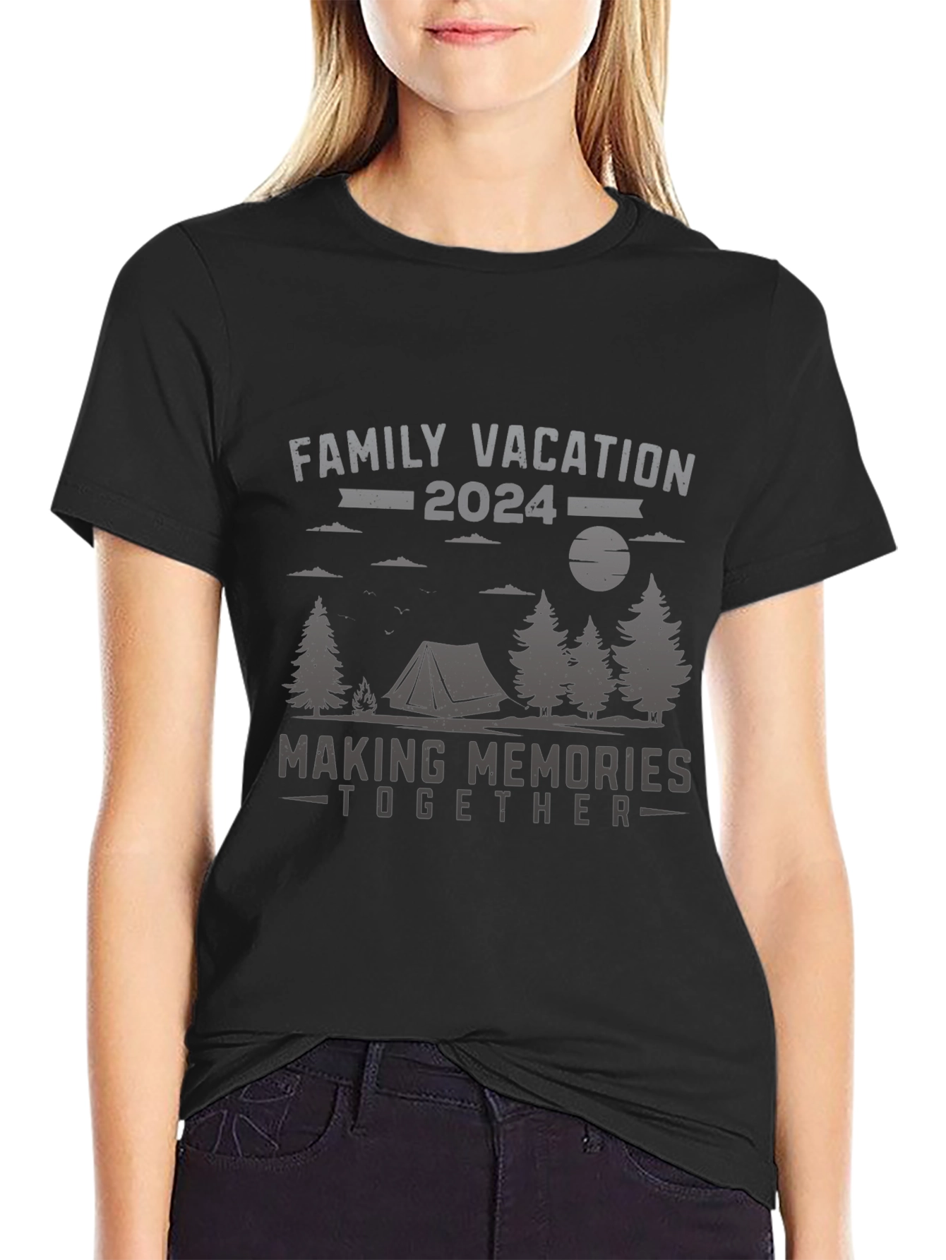 Family Vacation 2024 Camping Trip T-Shirt