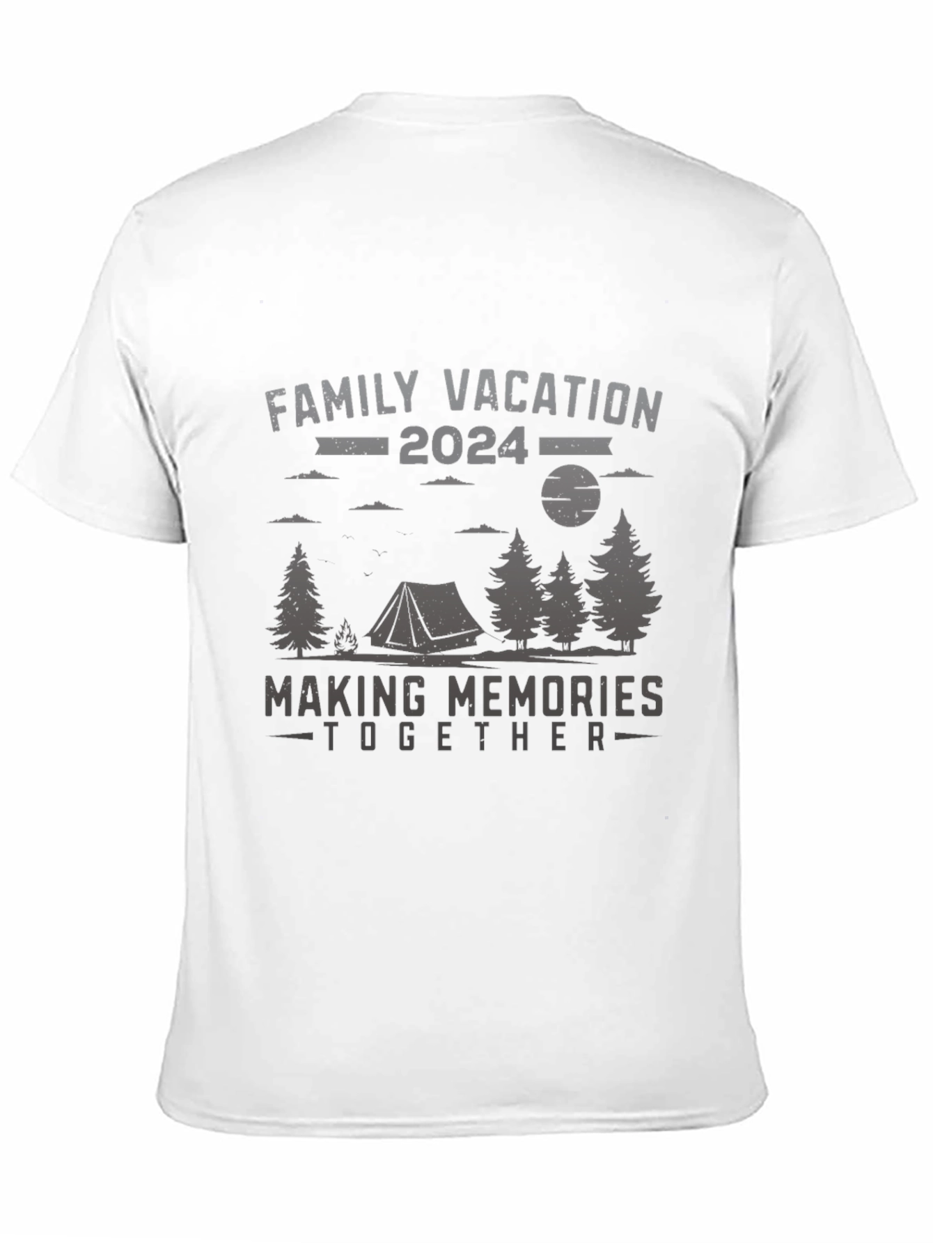 Family Vacation 2024 Camping Trip T-Shirt