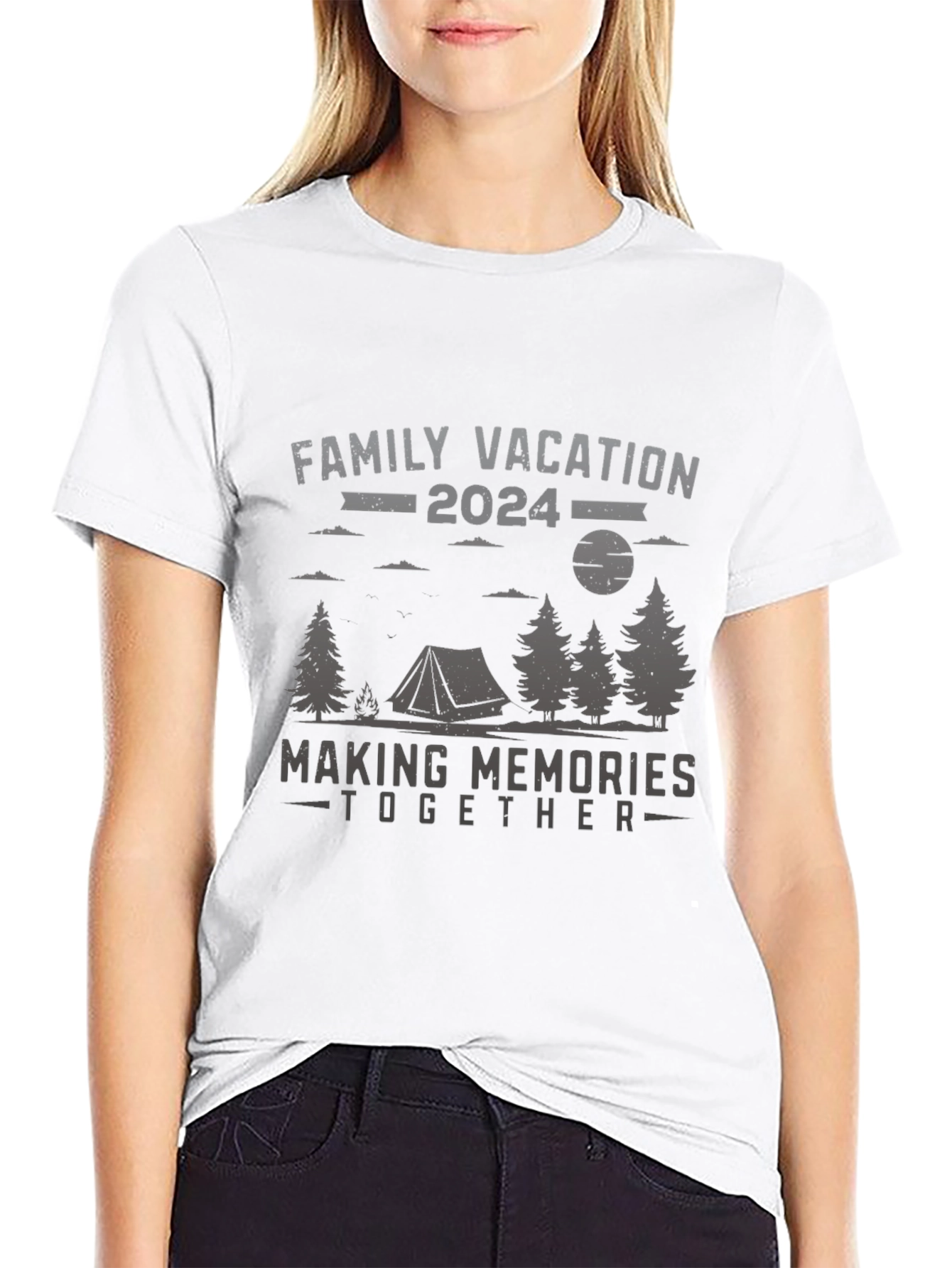 Family Vacation 2024 Camping Trip T-Shirt