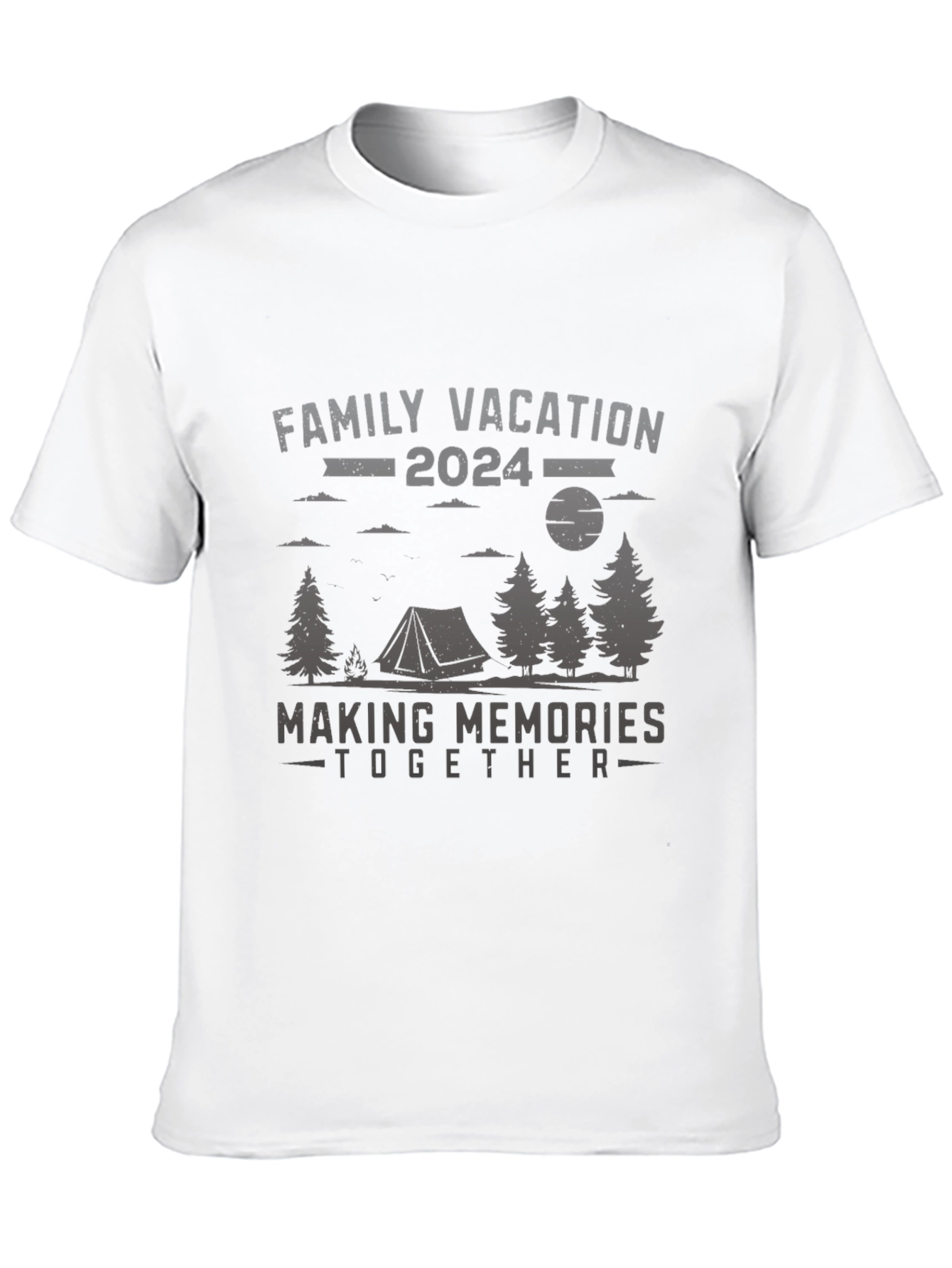 Family Vacation 2024 Camping Trip T-Shirt