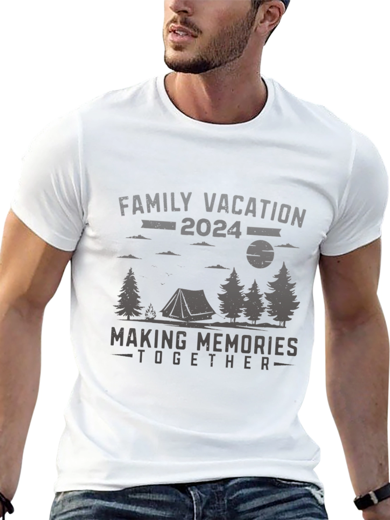 Family Vacation 2024 Camping Trip T-Shirt