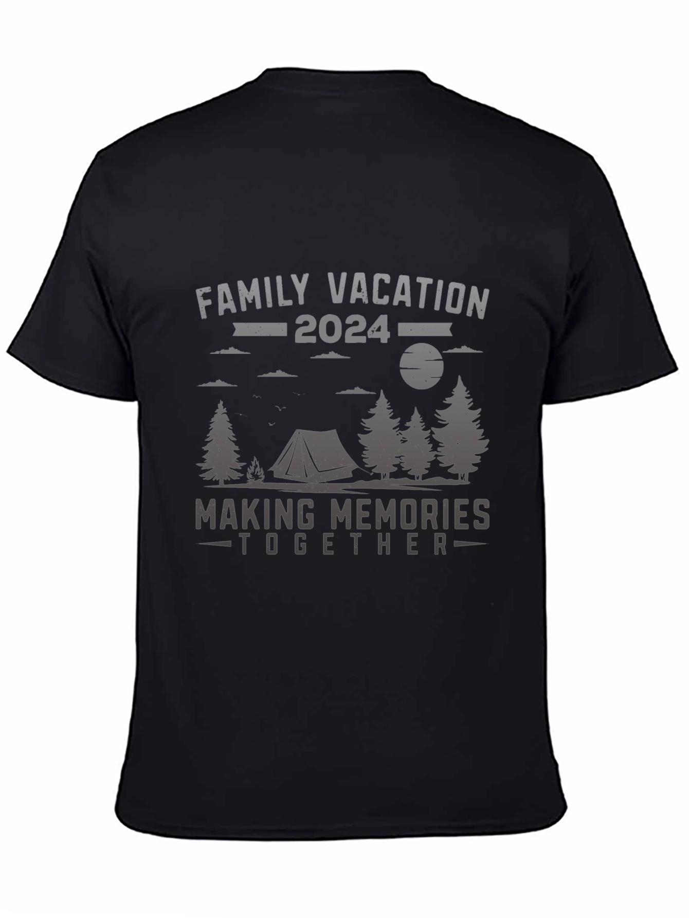 Family Vacation 2024 Camping Trip T-Shirt