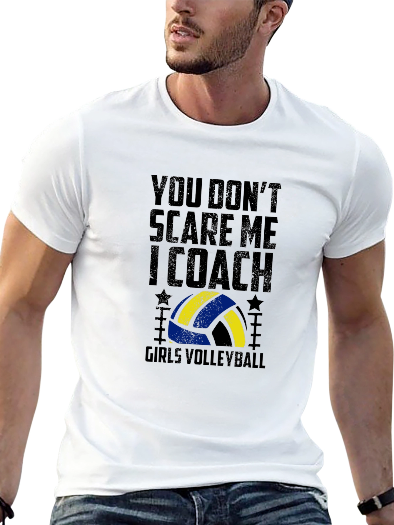 Volleyball Coach Graphic Tee