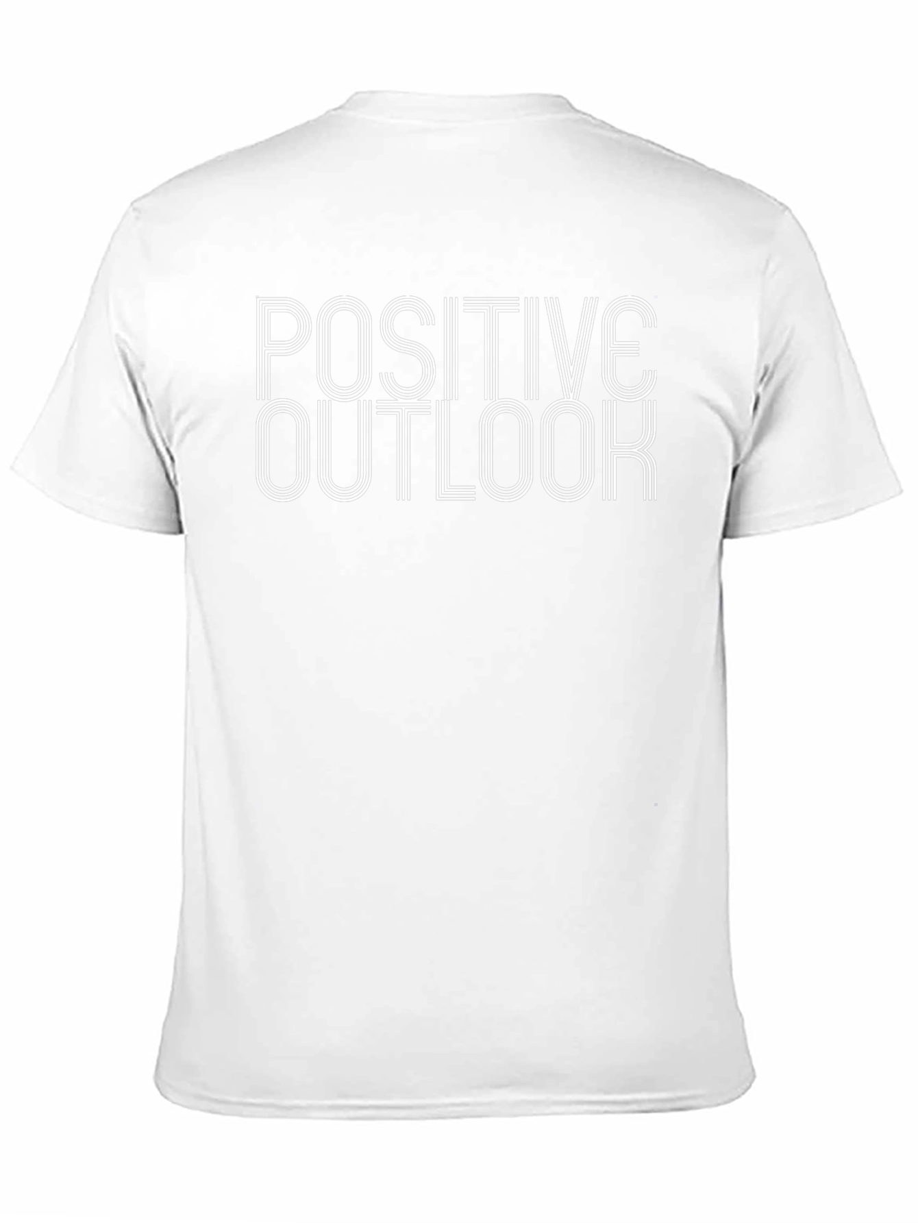 Positive Outlook Graphic T-Shirt - Stylish & Comfy