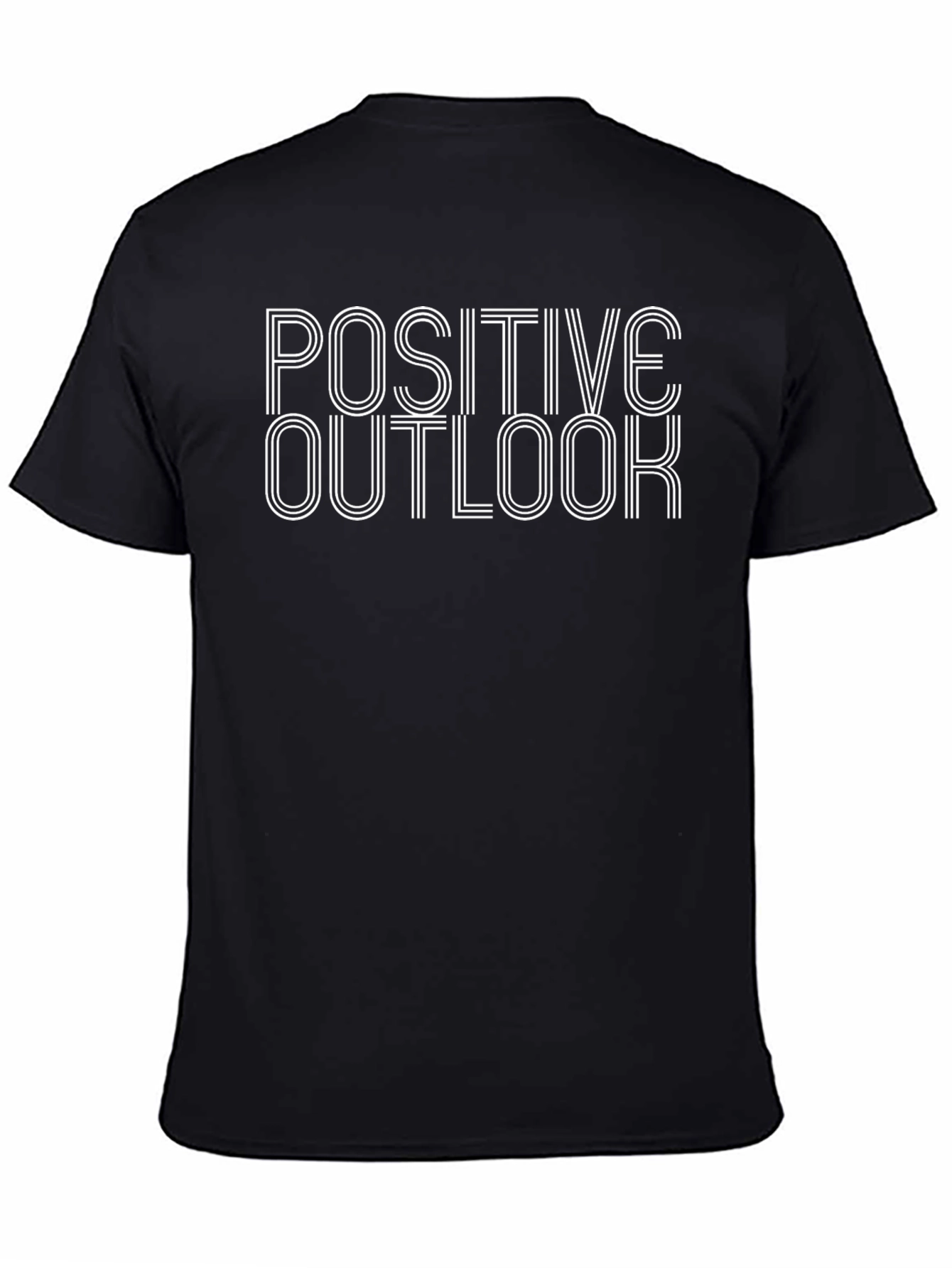 Positive Outlook Graphic T-Shirt - Stylish & Comfy