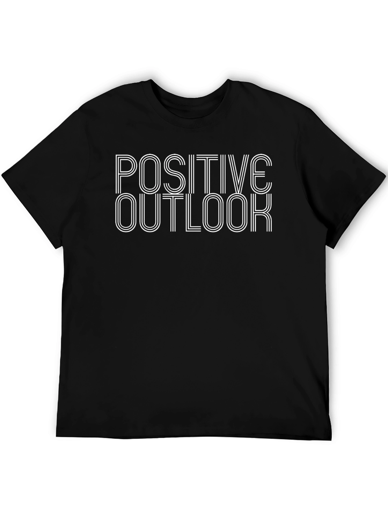 Positive Outlook Graphic T-Shirt - Stylish & Comfy
