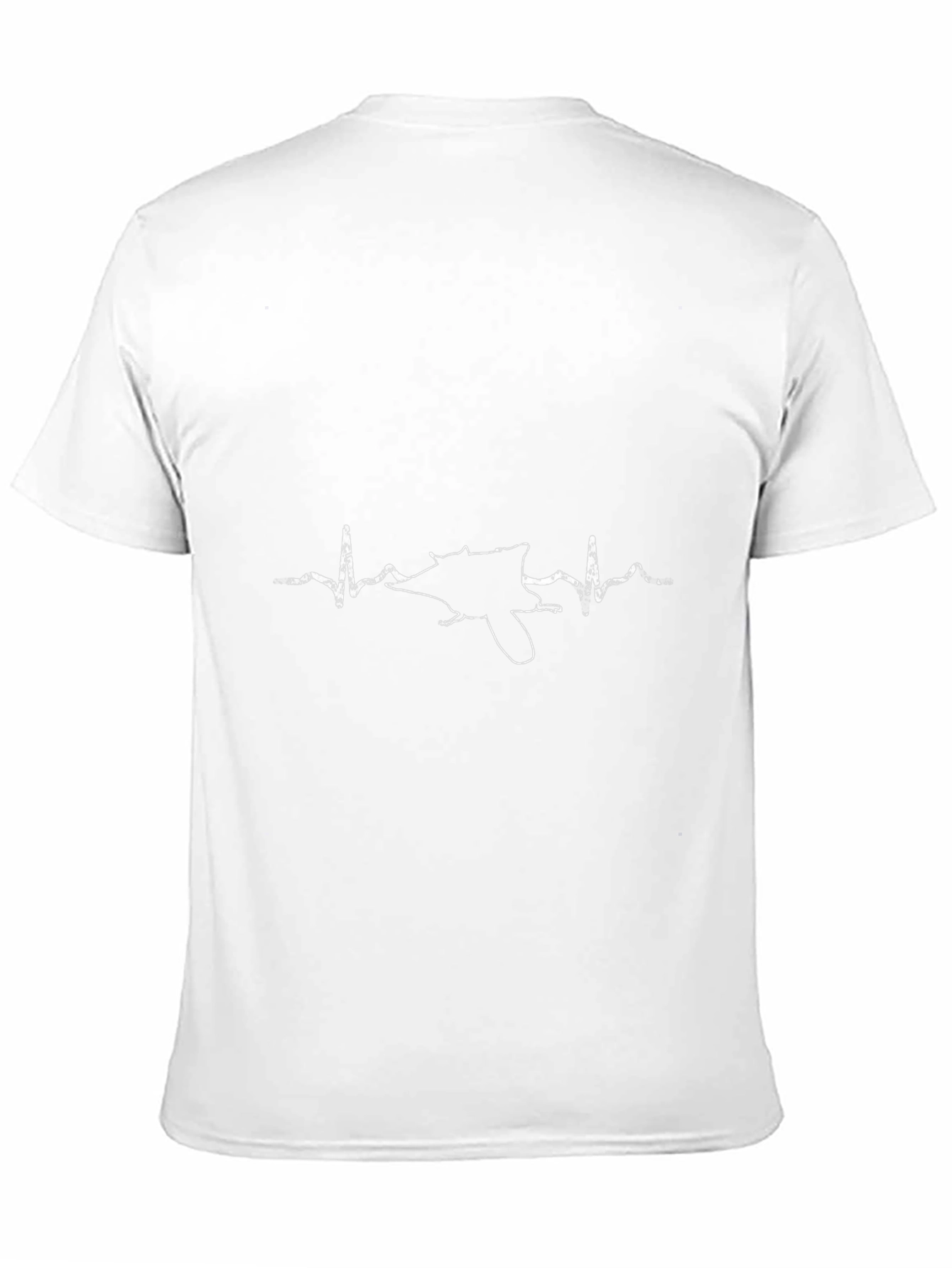 Heartbeat Sugar Glider Black T-Shirt