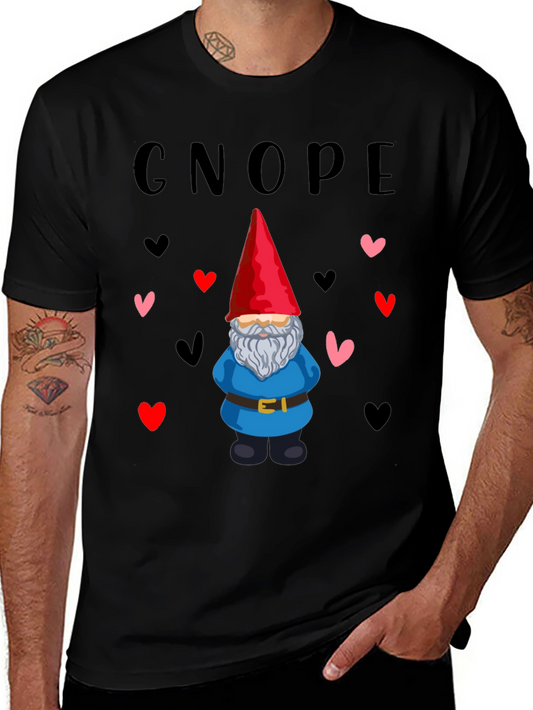 Cute Gnome Valentines Day Graphic Tee