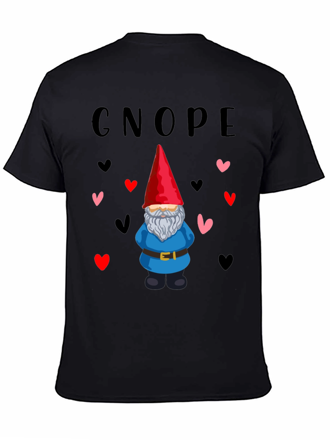 Cute Gnome Valentines Day Graphic Tee