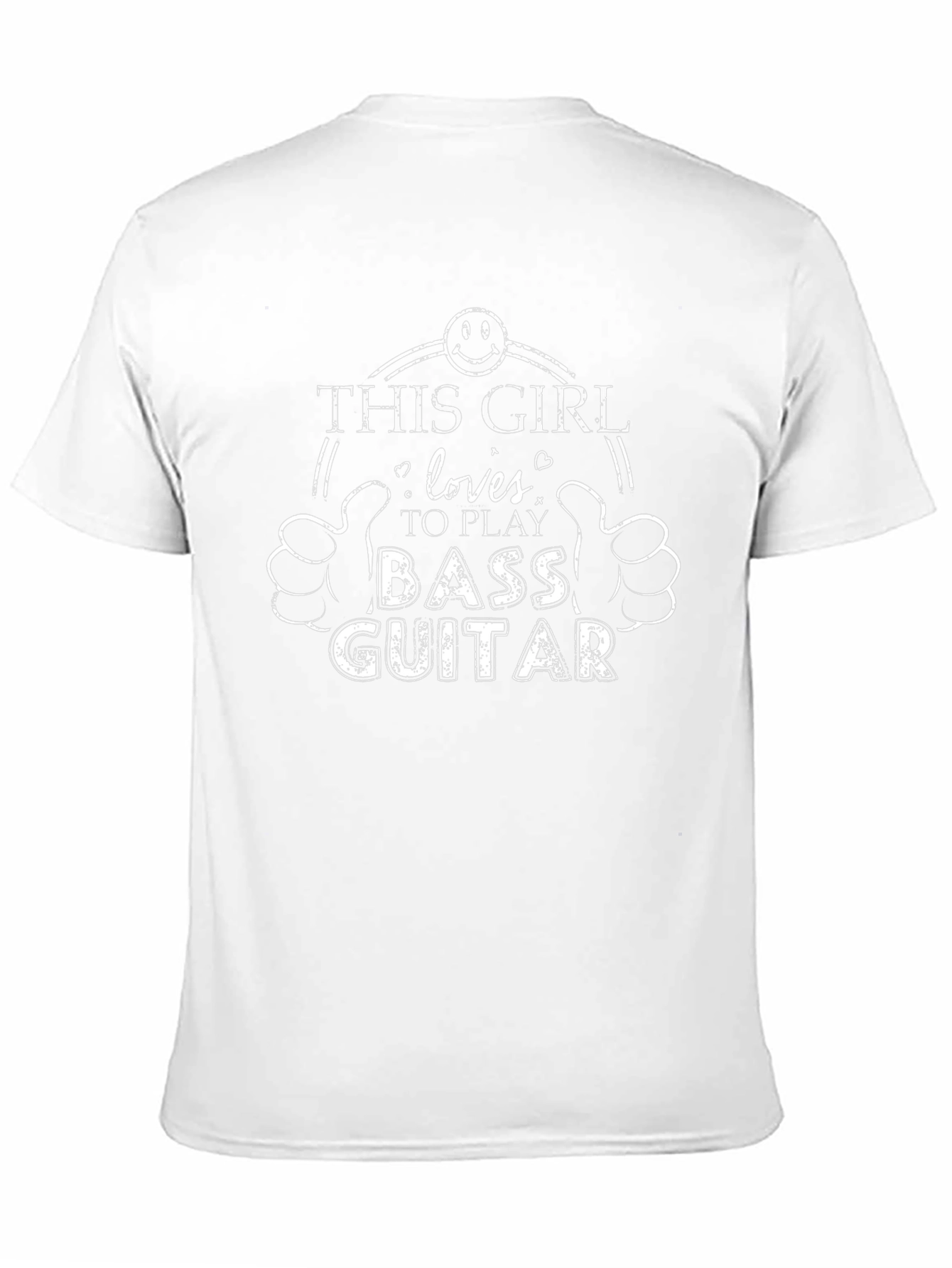 This Girl Loves Bass Guitar T-Shirt