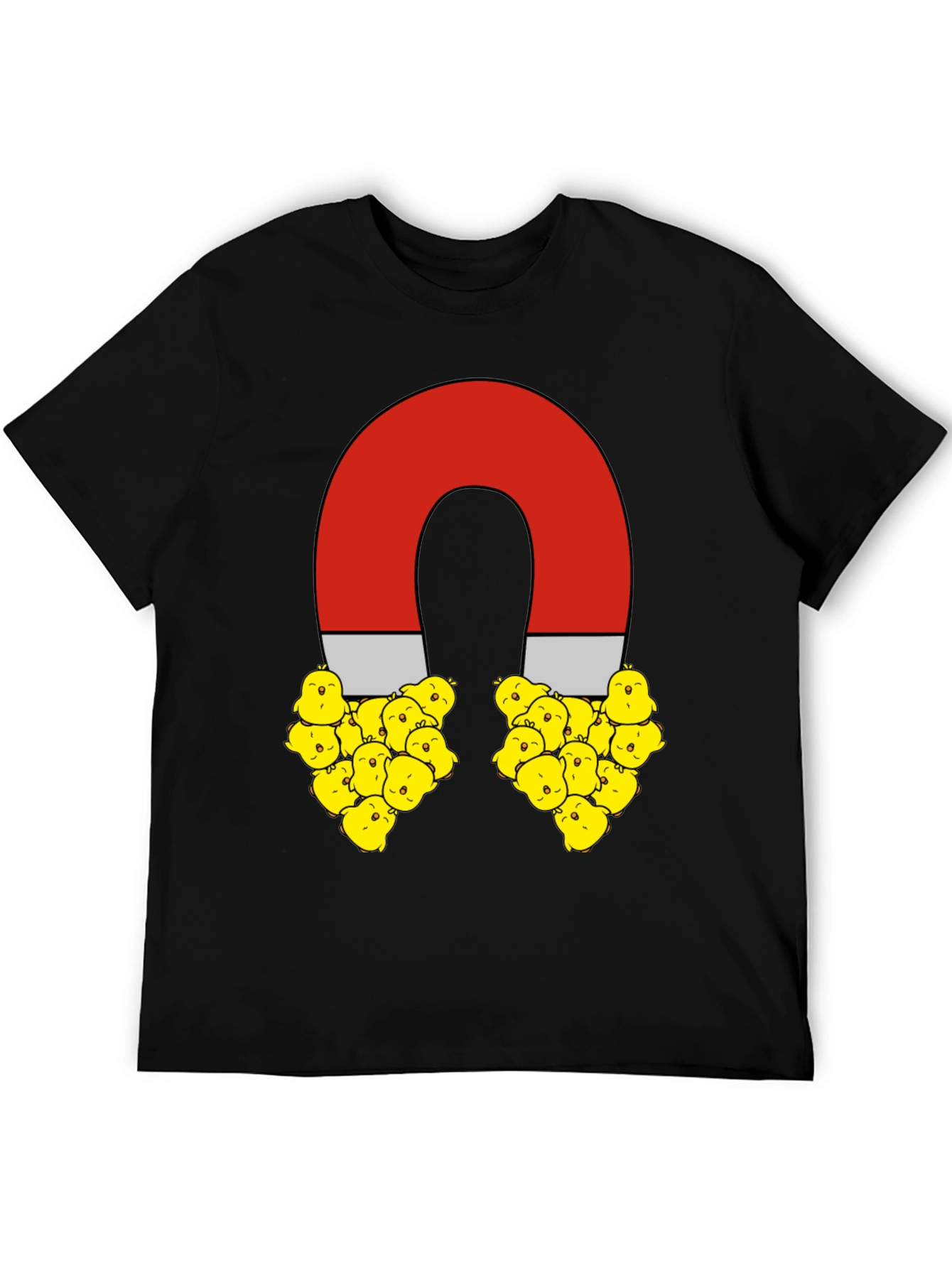 Chick Magnet Graphic T-Shirt - Funny Animal Tee