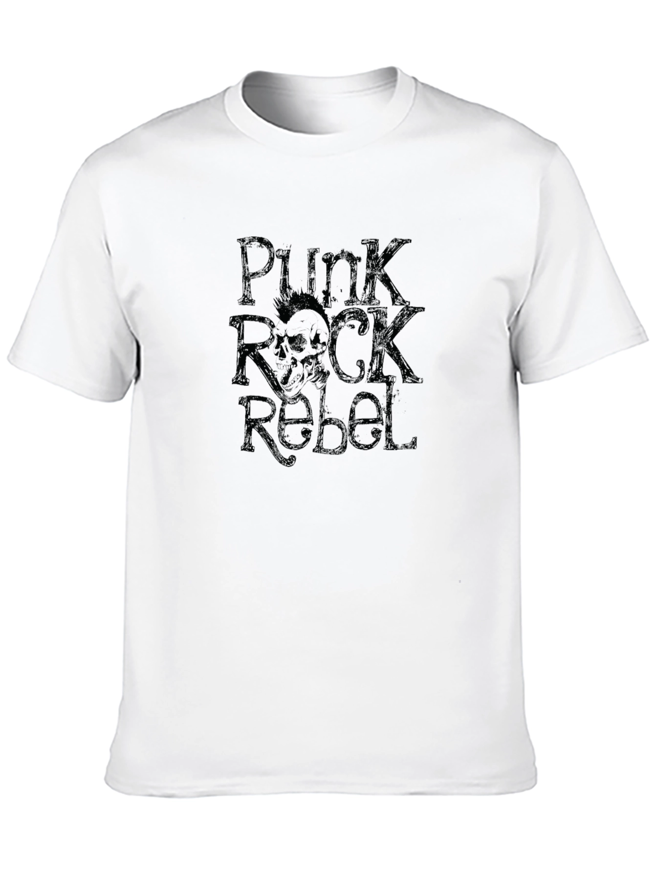 Punk Rock Rebel Graphic T-Shirt