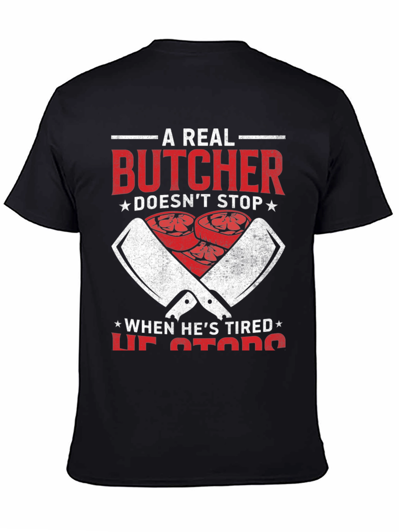 A Real Butcher Graphic Tee
