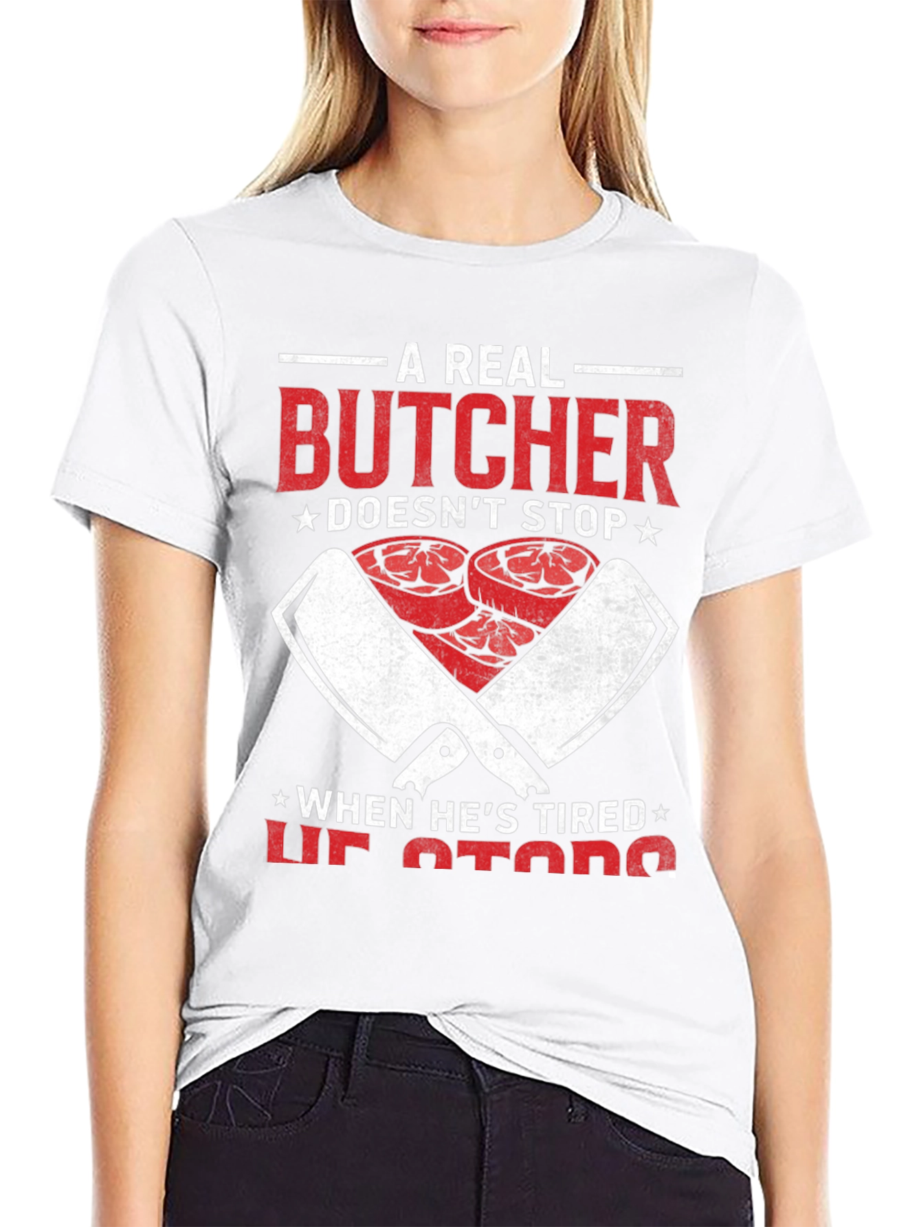 A Real Butcher Graphic Tee