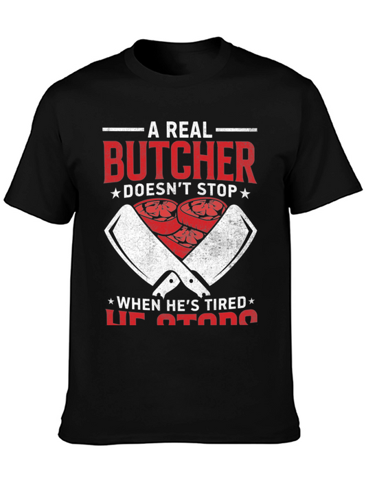 A Real Butcher Graphic Tee