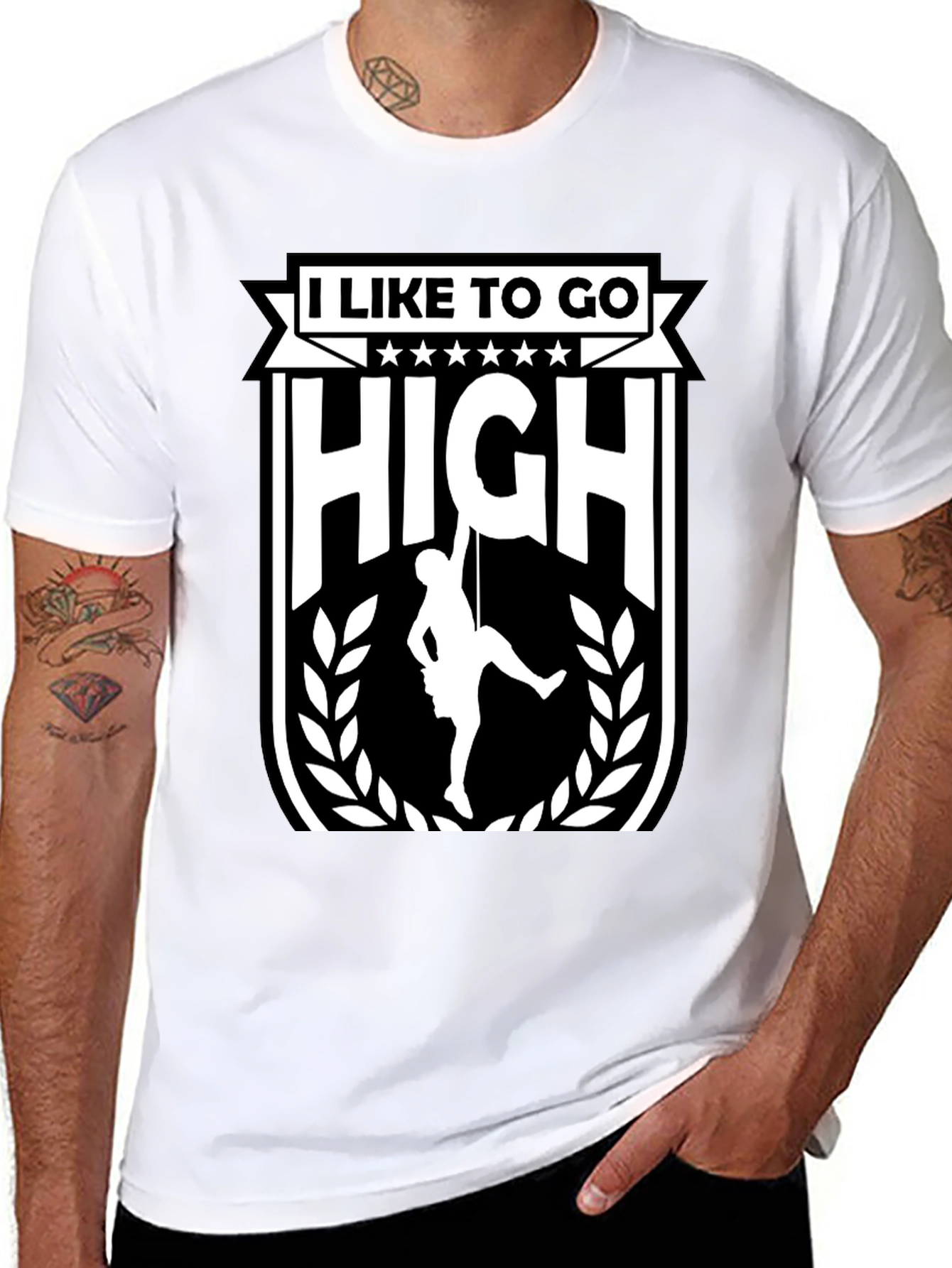 I Like To Go High Climbing T-Shirt